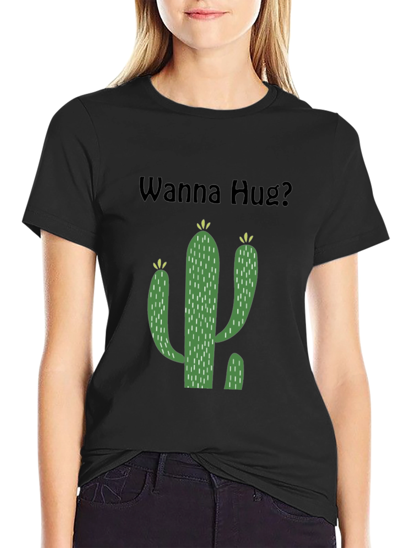 Wanna Hug Cactus T-Shirt
