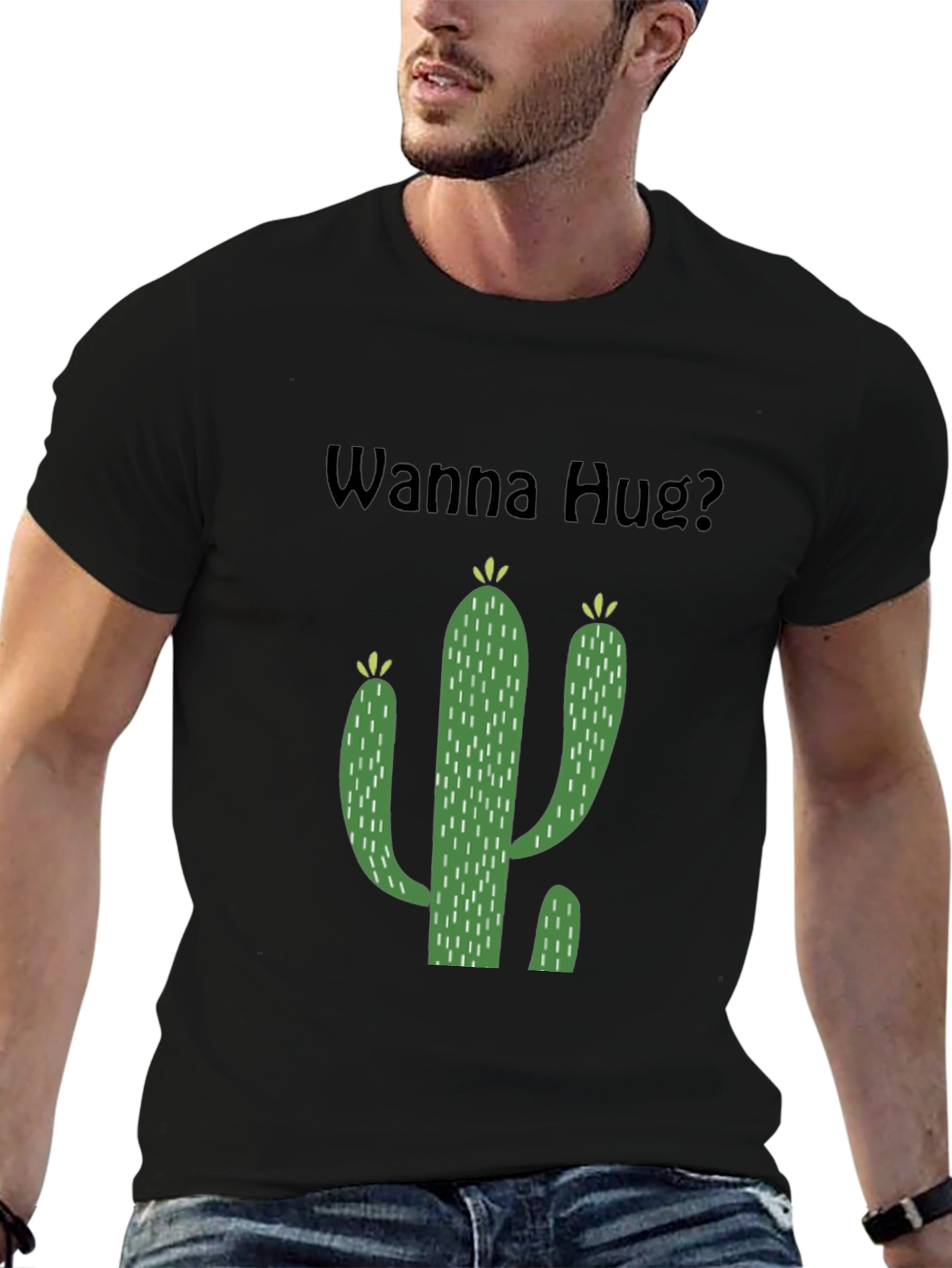 Wanna Hug Cactus T-Shirt