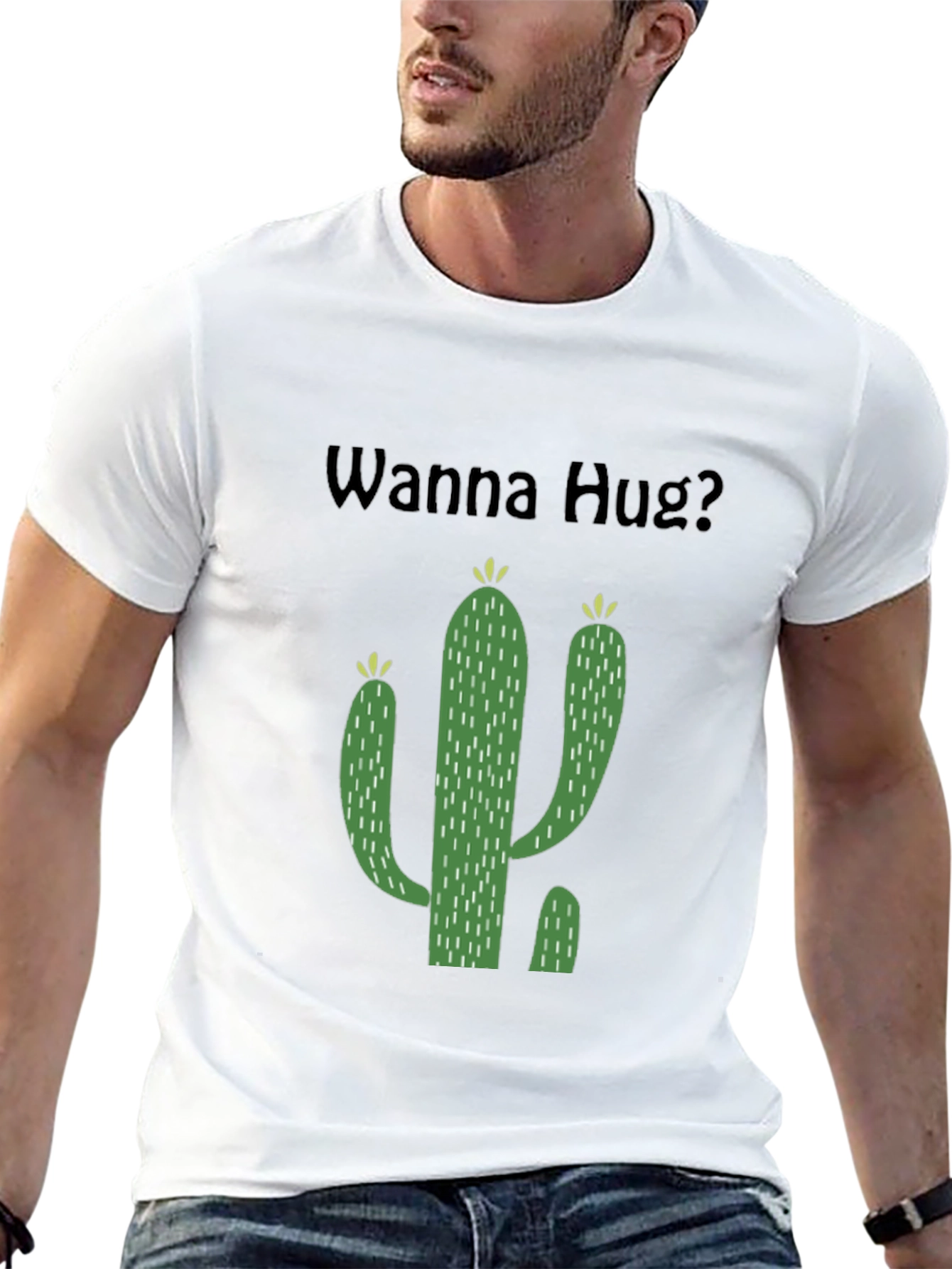 Wanna Hug Cactus T-Shirt