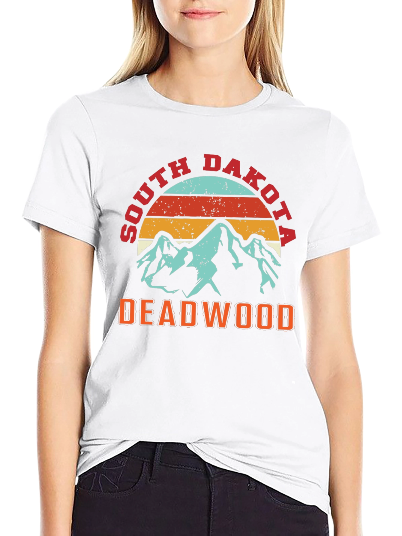 South Dakota Deadwood Graphic T-Shirt
