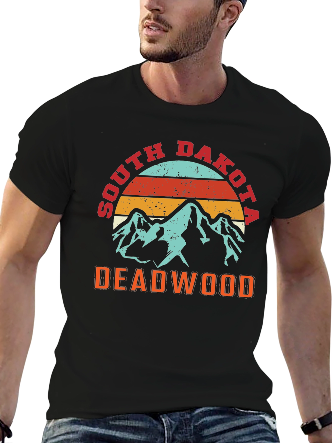 South Dakota Deadwood Graphic T-Shirt