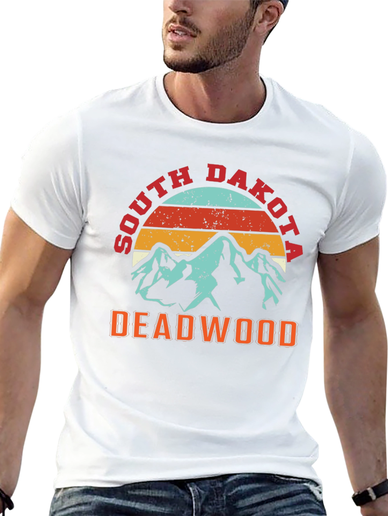 South Dakota Deadwood Graphic T-Shirt