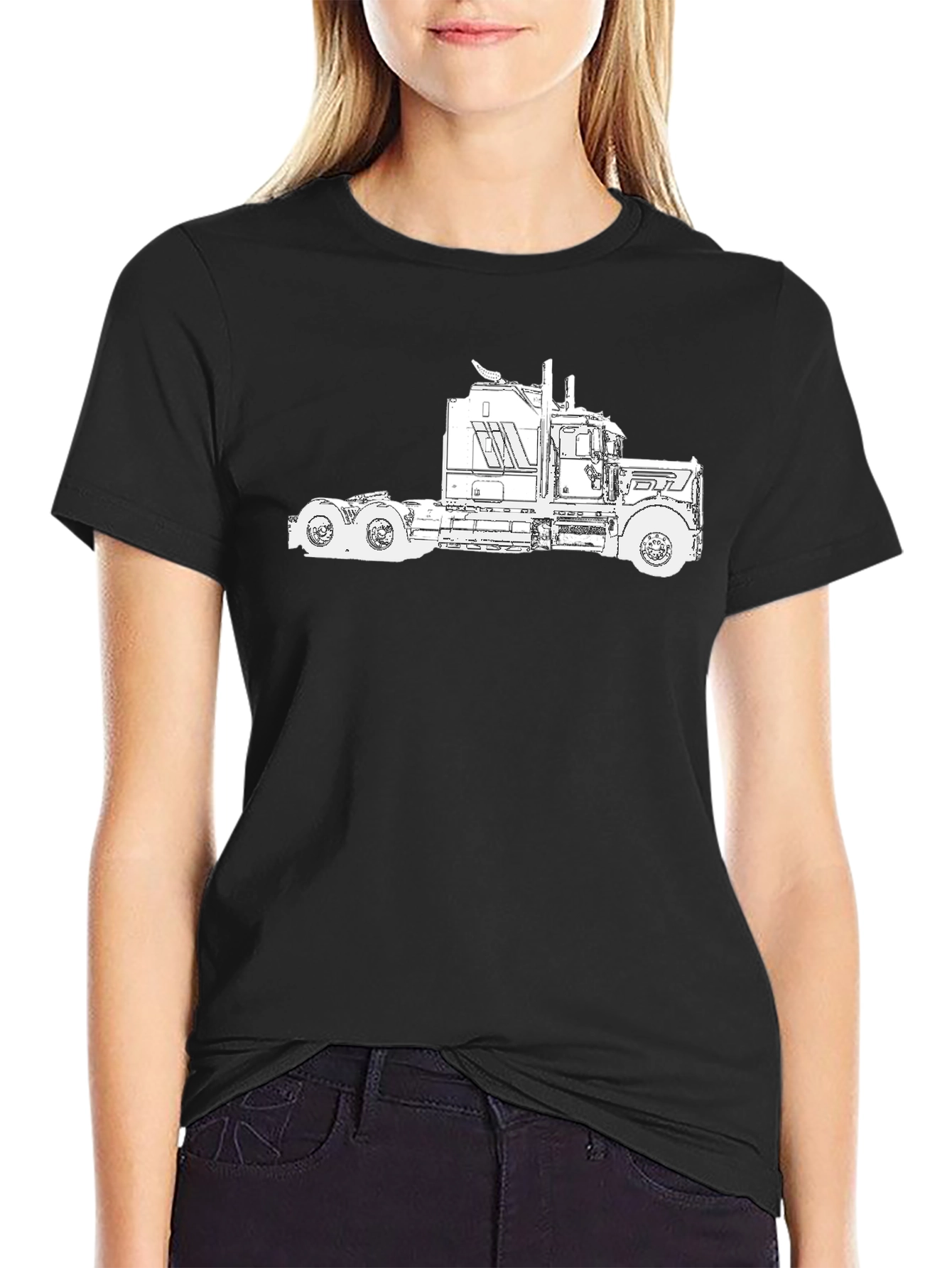 Truck Graphic Tee - Black