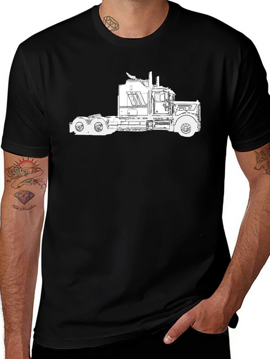 Truck Graphic Tee - Black