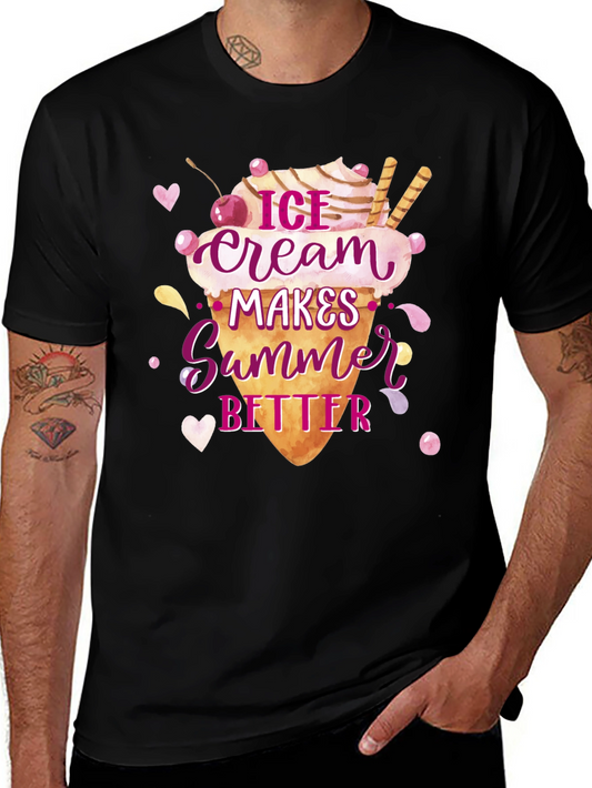 Ice Cream Makes Summer Better T-Shirt