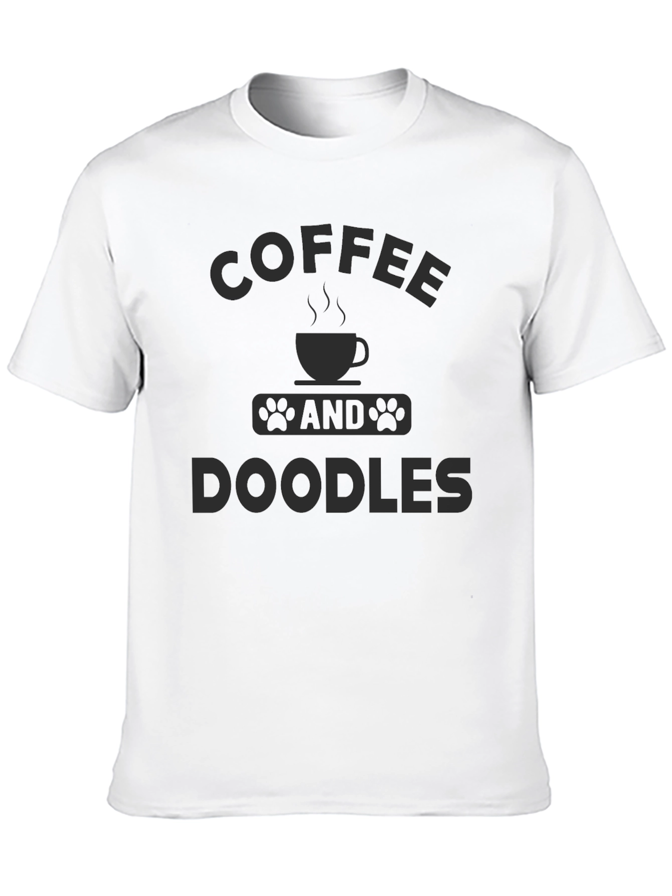 Coffee and Doodles Graphic T-Shirt