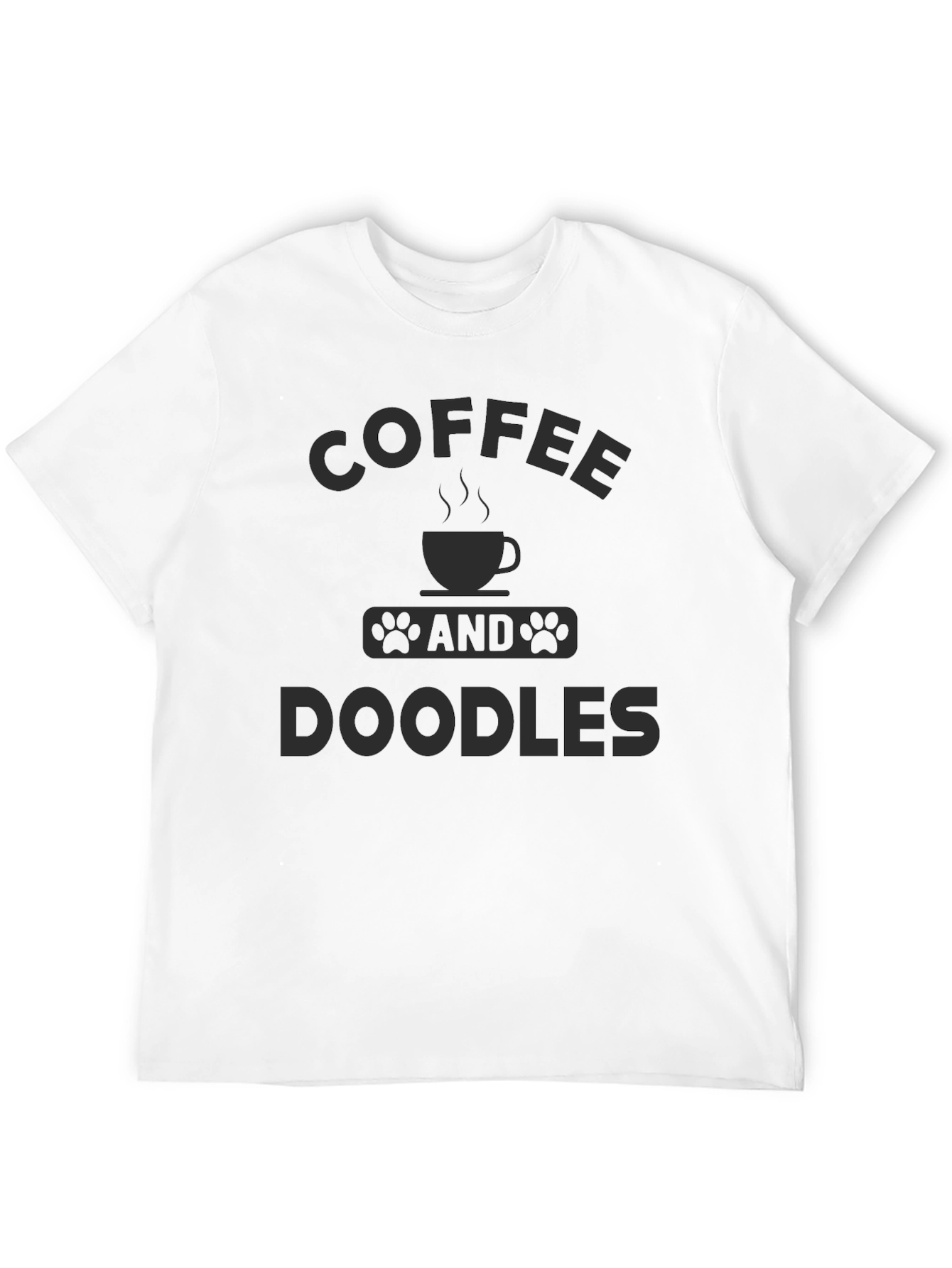 Coffee and Doodles Graphic T-Shirt