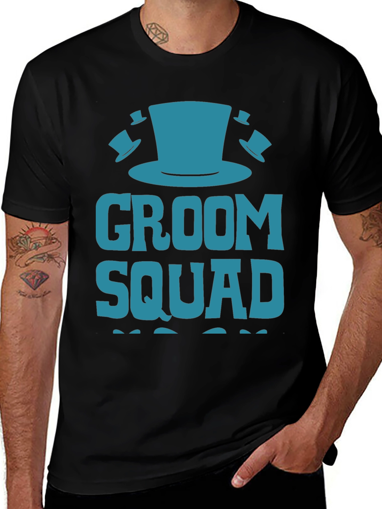 Groom Squad Graphic Tee - Party Ready!
