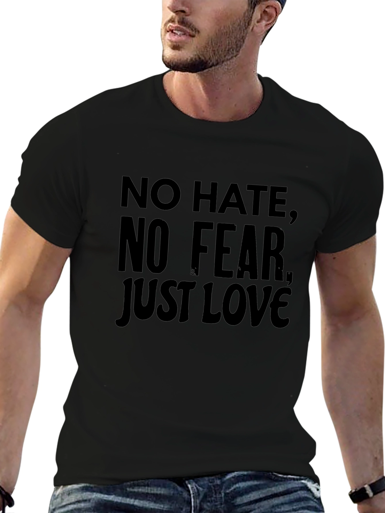 No Hate No Fear Just Love T-Shirt