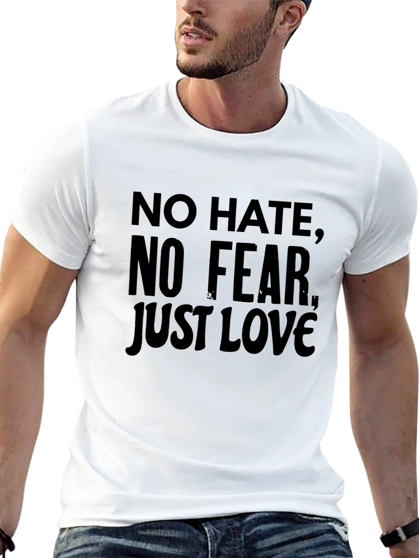 No Hate No Fear Just Love T-Shirt