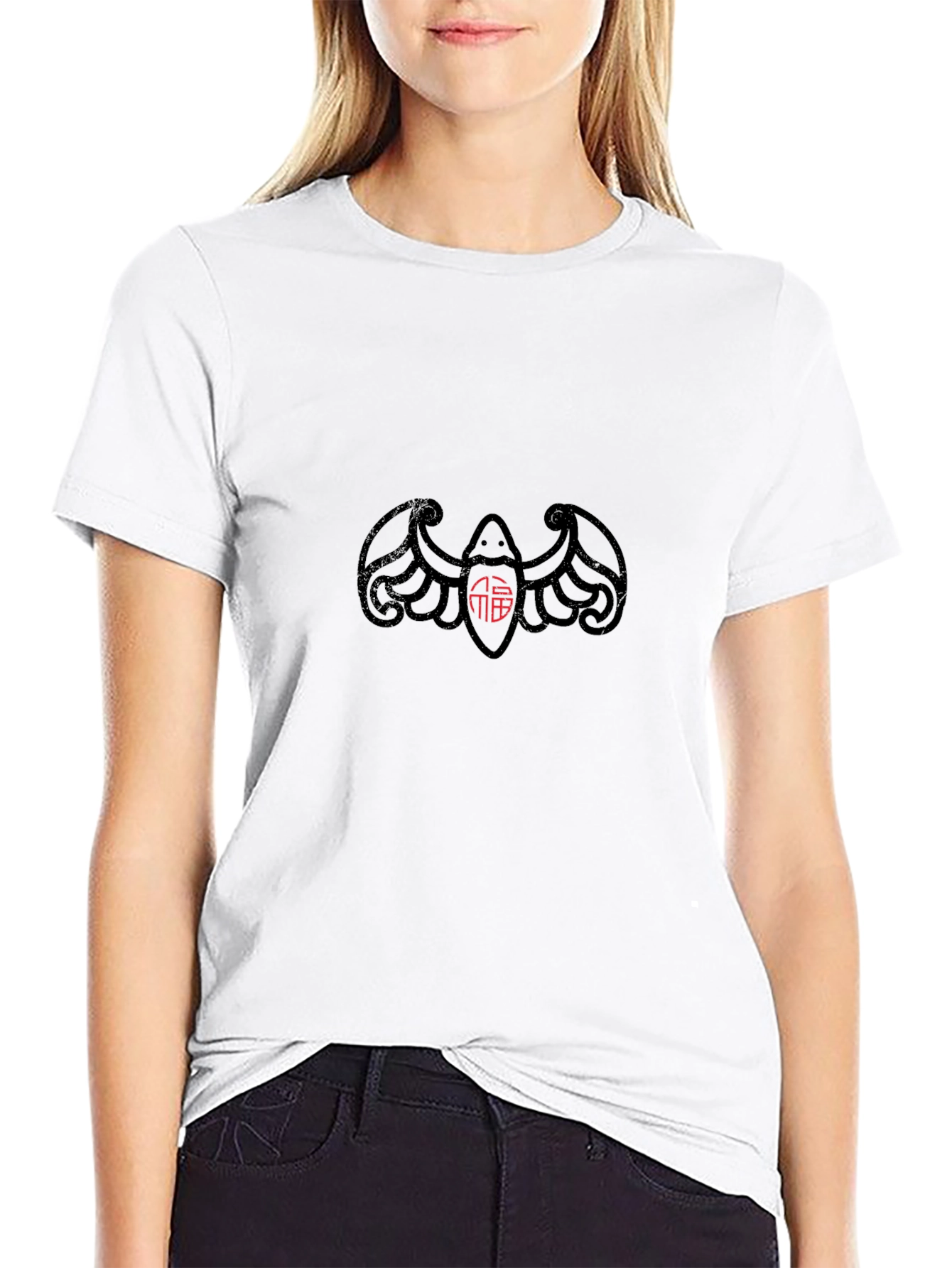 Bat Graphic Tee - Stylish & Unique Design