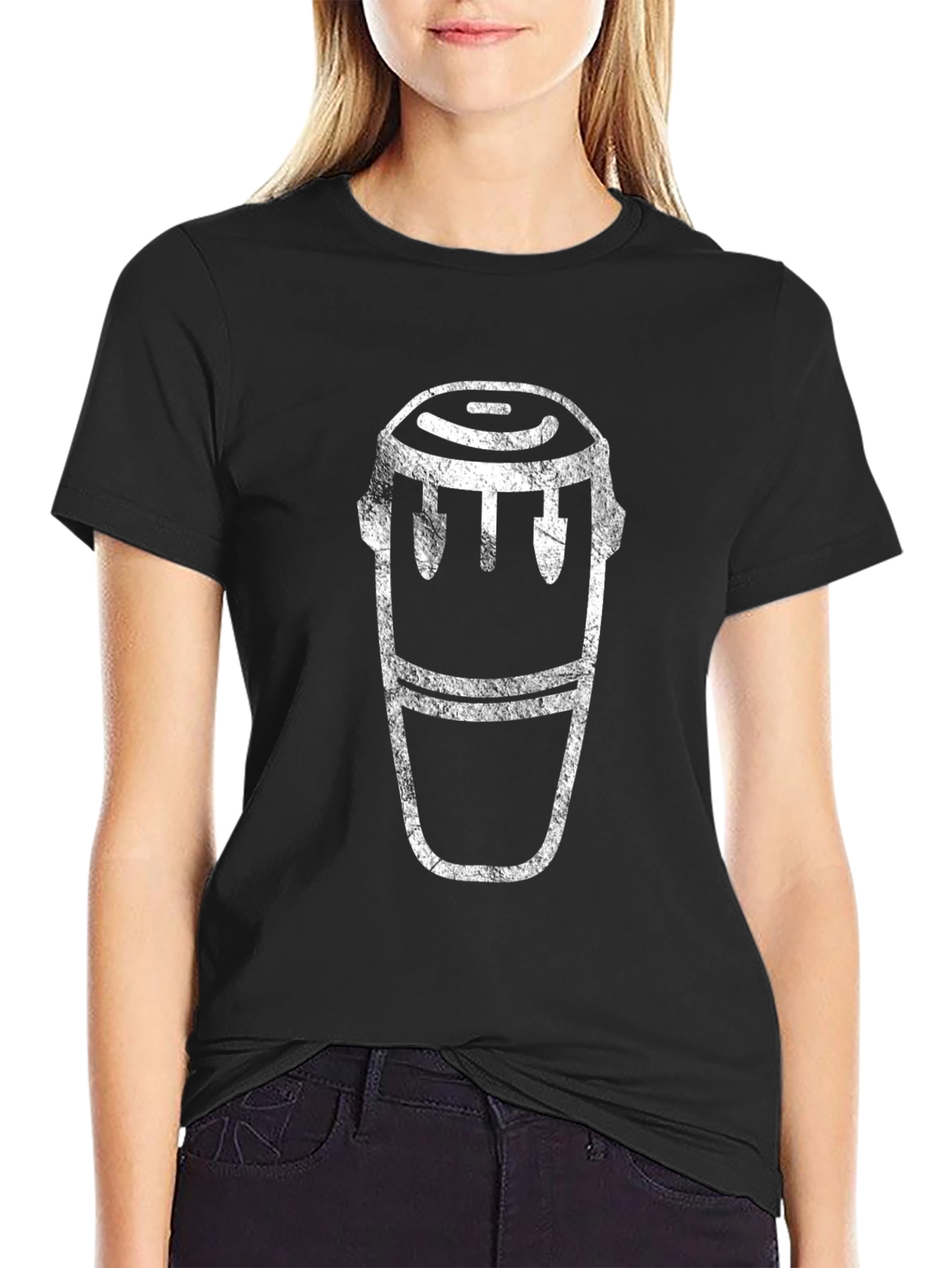 Conga Drum Graphic Tee - Percussion Lover Shirt