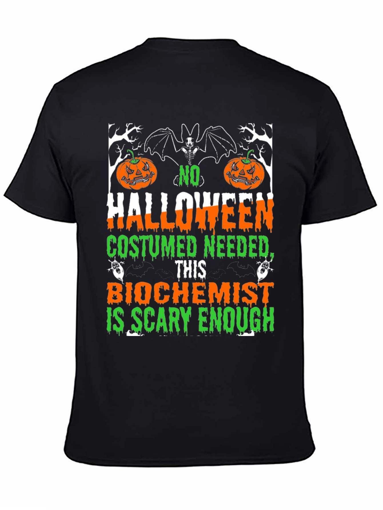 Funny Halloween Biochemist T-Shirt