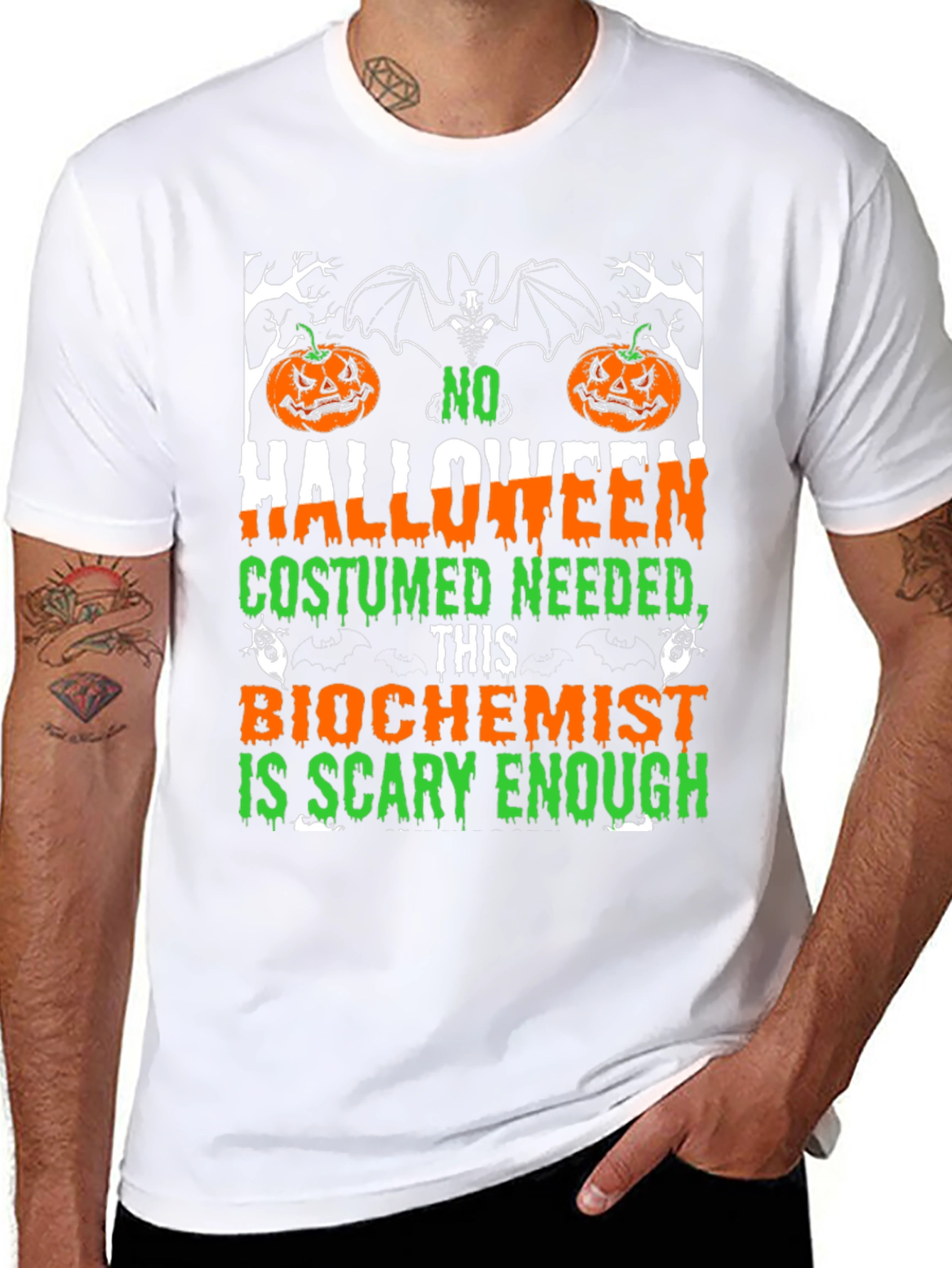 Funny Halloween Biochemist T-Shirt