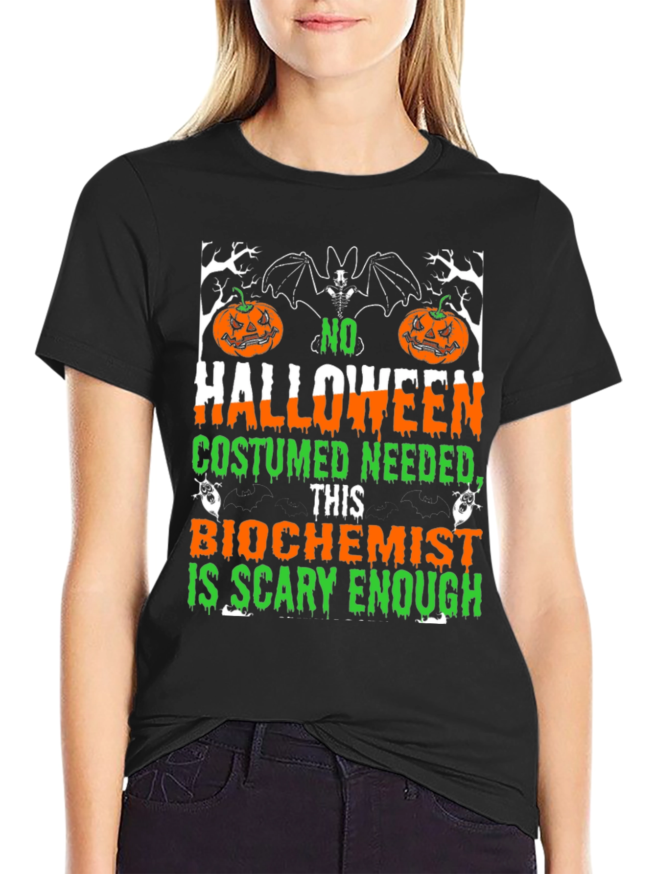 Funny Halloween Biochemist T-Shirt