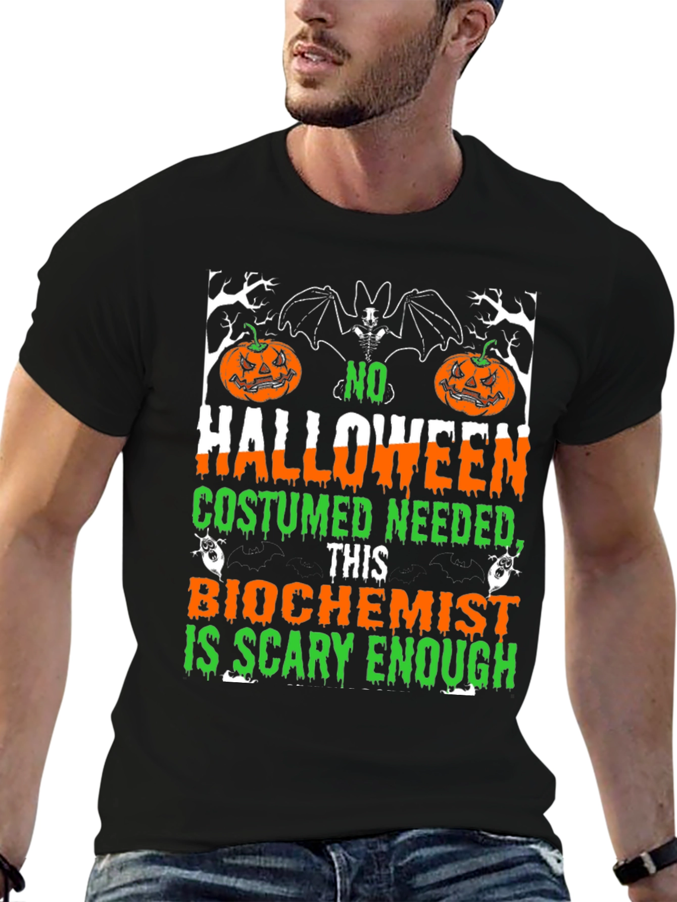 Funny Halloween Biochemist T-Shirt