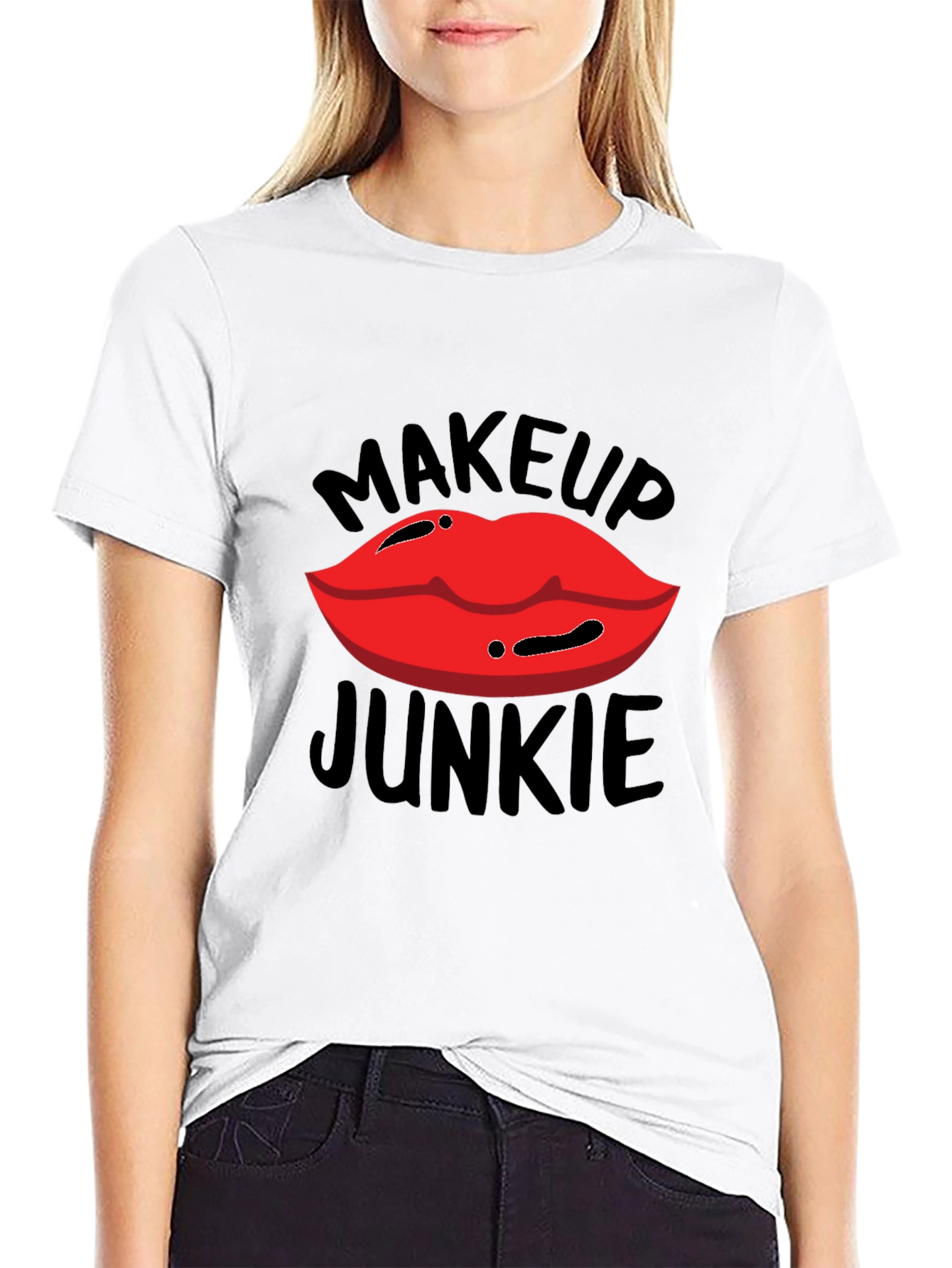 Makeup Junkie Graphic T-Shirt