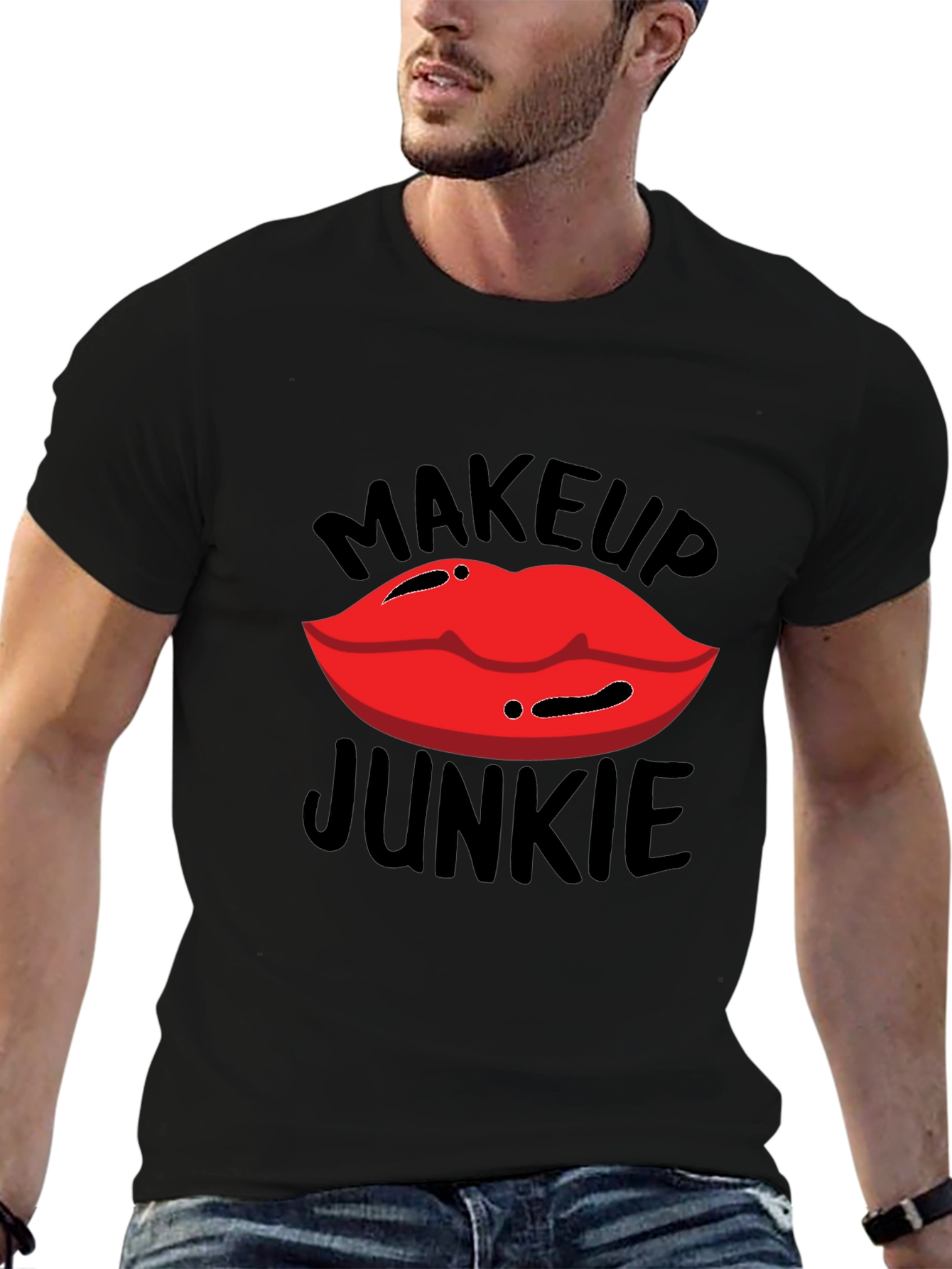 Makeup Junkie Graphic T-Shirt