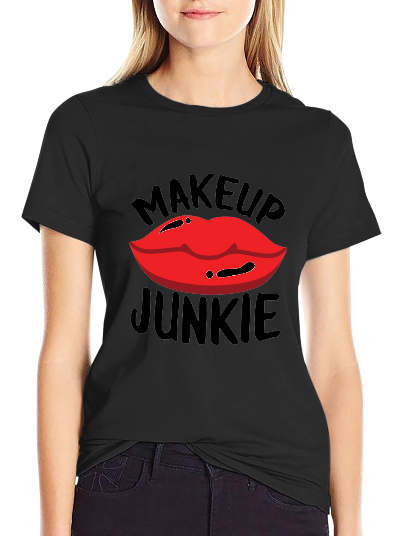 Makeup Junkie Graphic T-Shirt