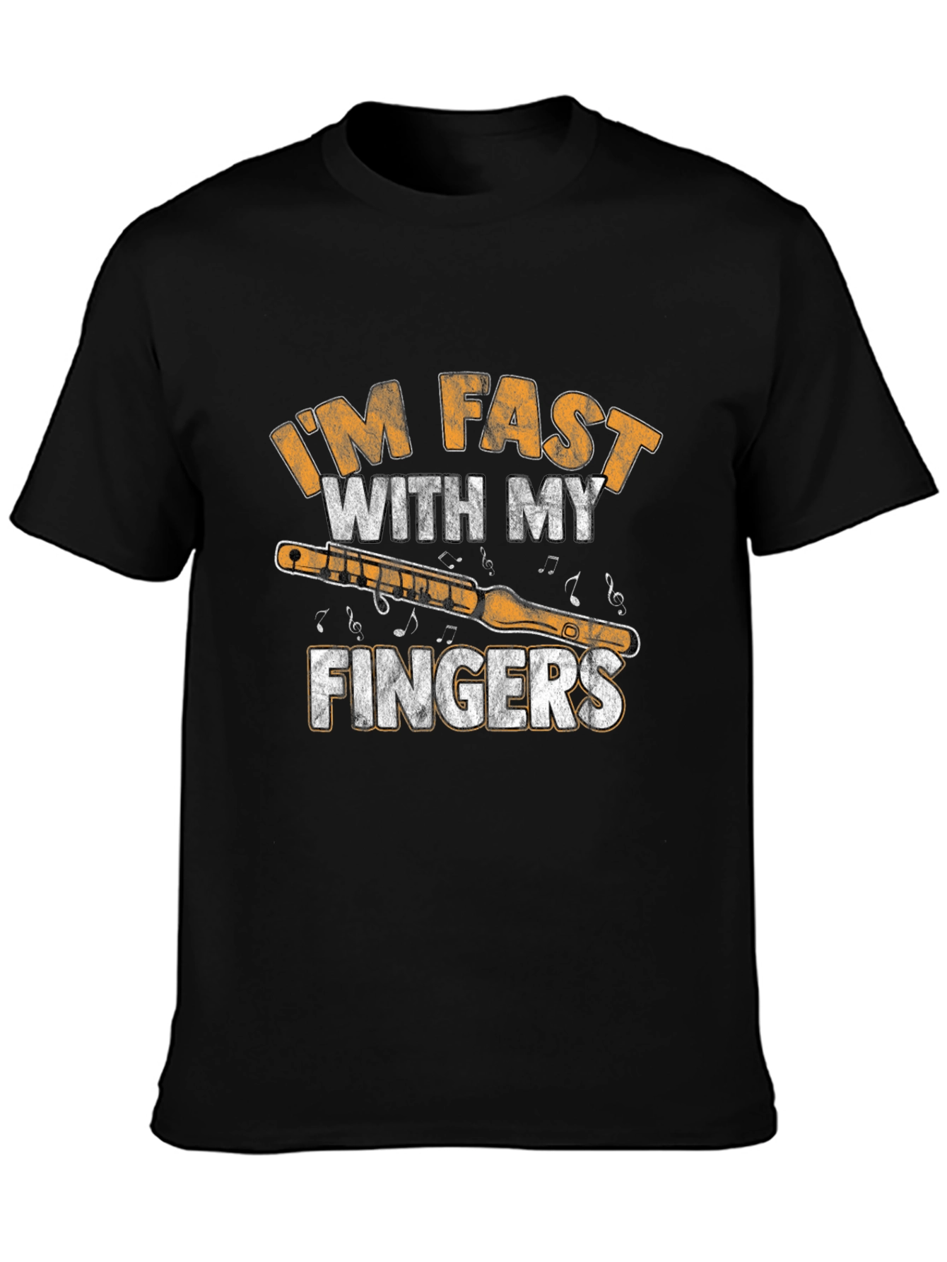 Im Fast With My Fingers Flute T-Shirt