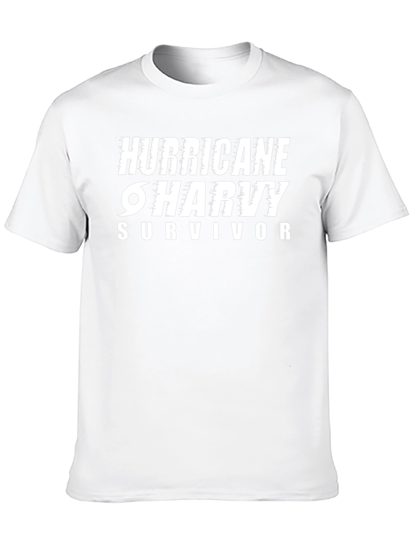 Hurricane Harvey Survivor Black T-Shirt