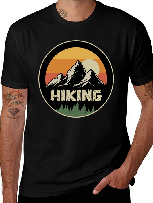 Hiking Adventure T-Shirt - Mountain Graphic Tee