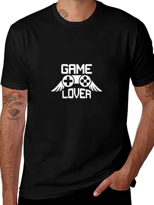 Game Lover T-Shirt - Black Gaming Tee