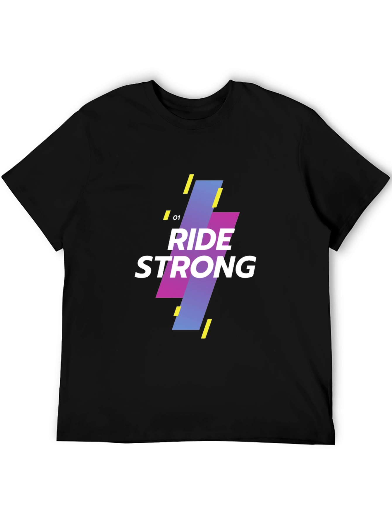Ride Strong Graphic Tee - Modern Design