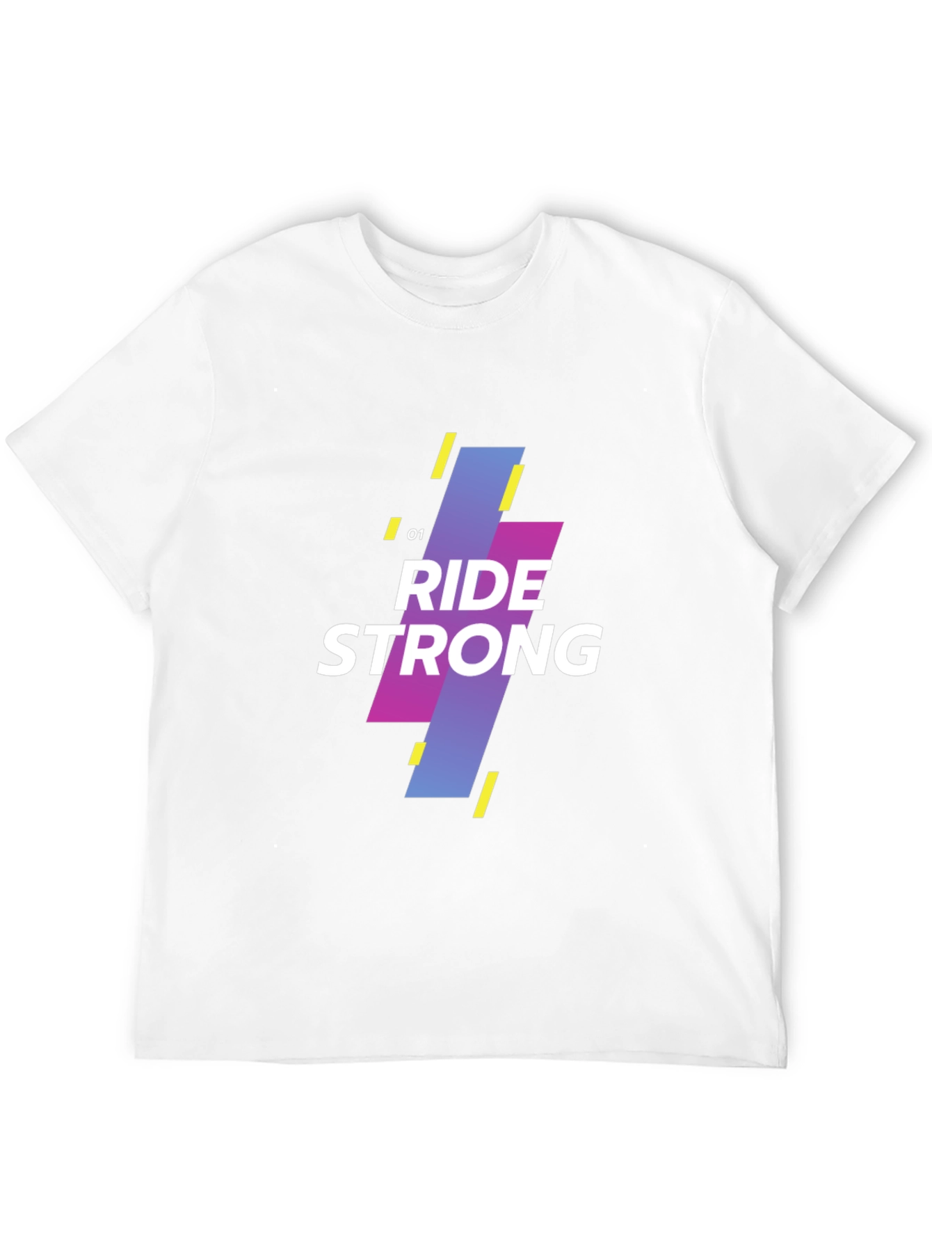 Ride Strong Graphic Tee - Modern Design