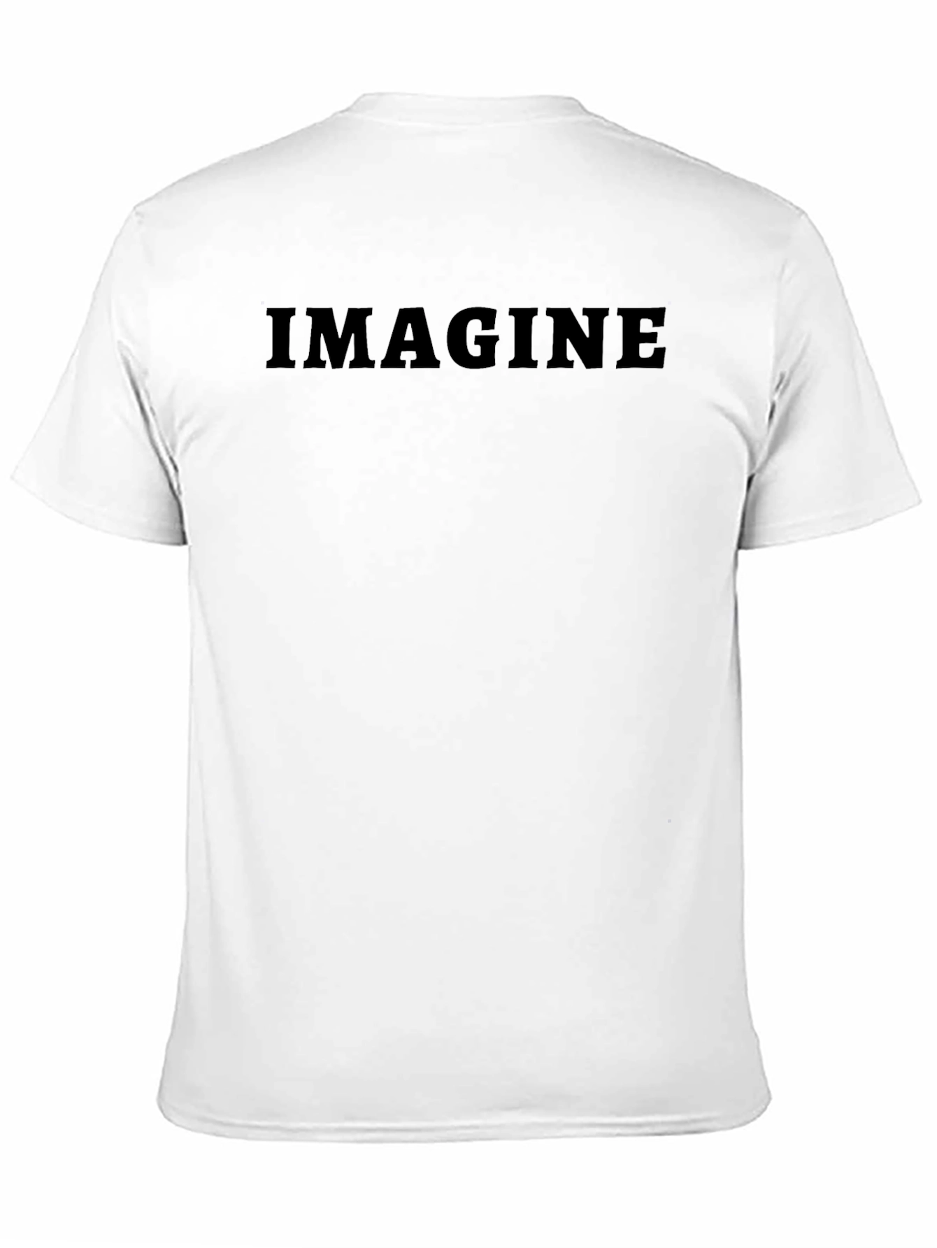 Imagine Graphic Black T-Shirt