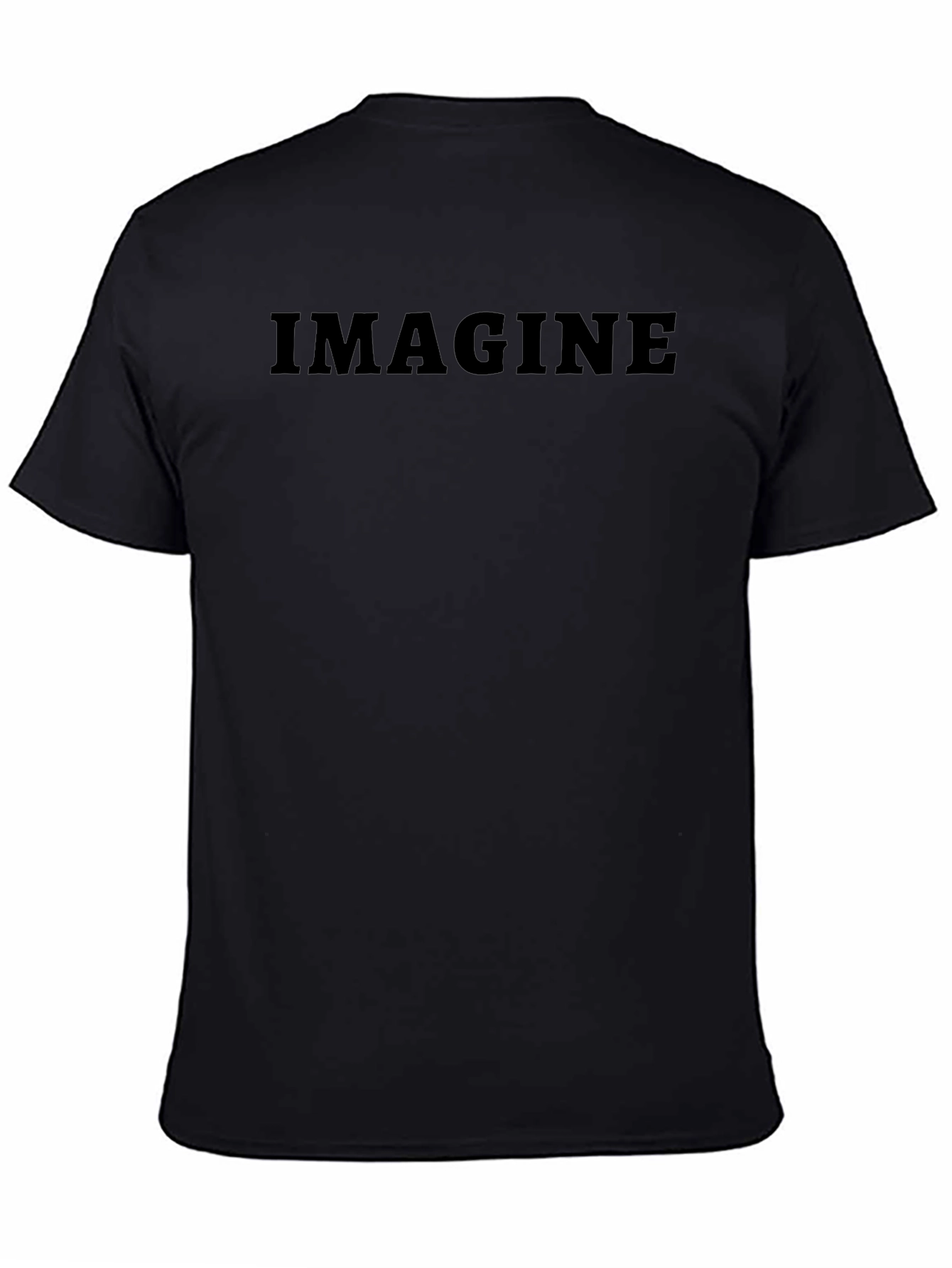 Imagine Graphic Black T-Shirt