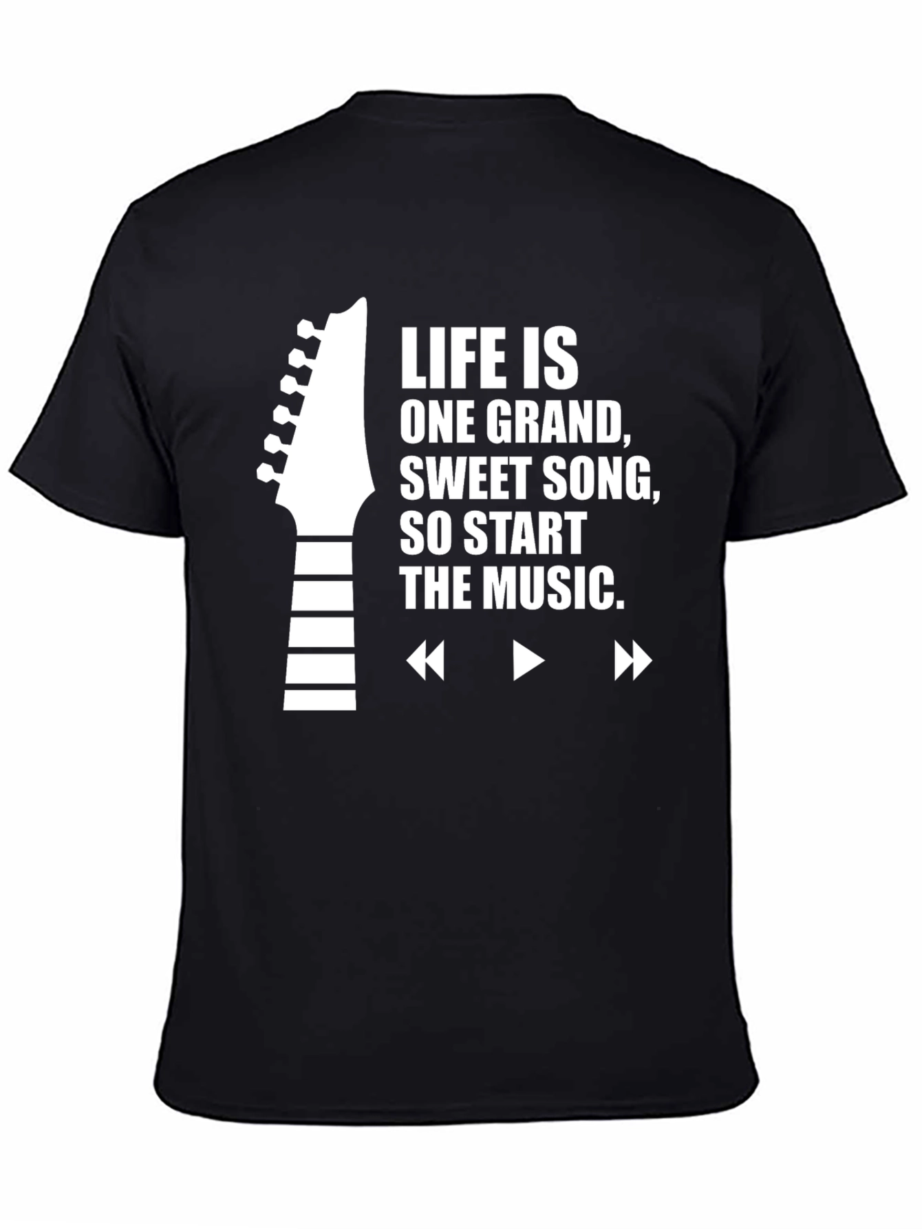 Life is One Grand Sweet Song Graphic Tee