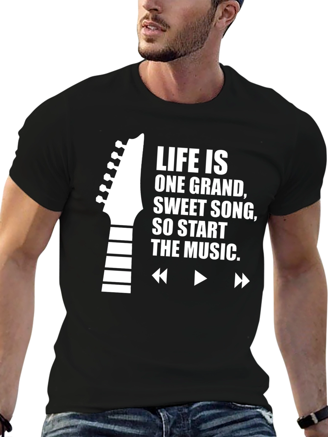 Life is One Grand Sweet Song Graphic Tee