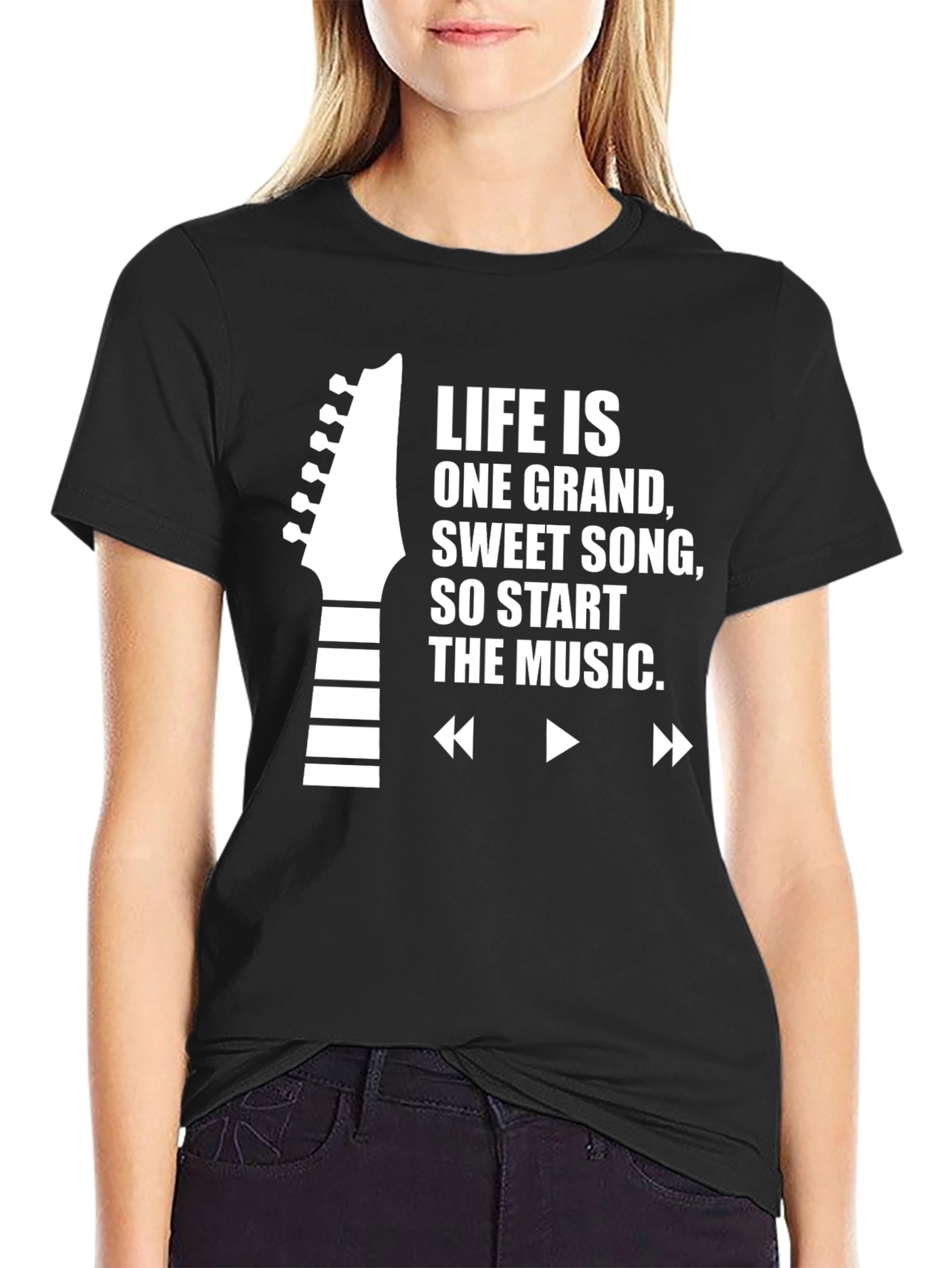Life is One Grand Sweet Song Graphic Tee