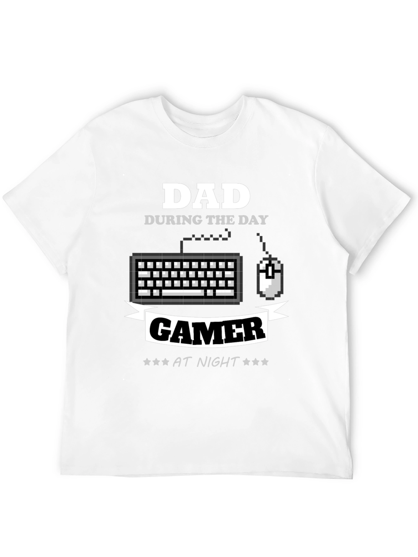 Dad Gamer T-Shirt - Daytime Dad Nighttime Gamer