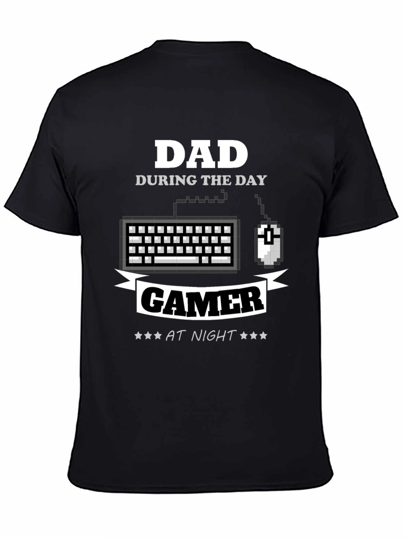 Dad Gamer T-Shirt - Daytime Dad Nighttime Gamer