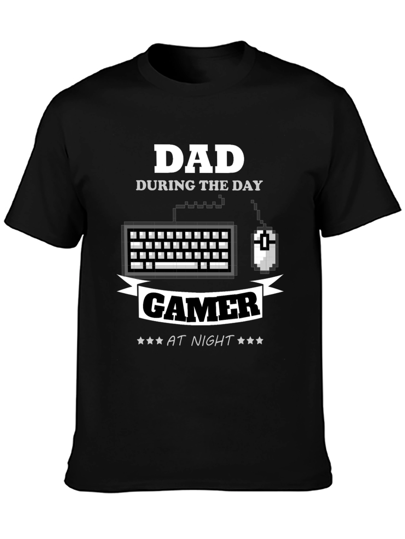 Dad Gamer T-Shirt - Daytime Dad Nighttime Gamer