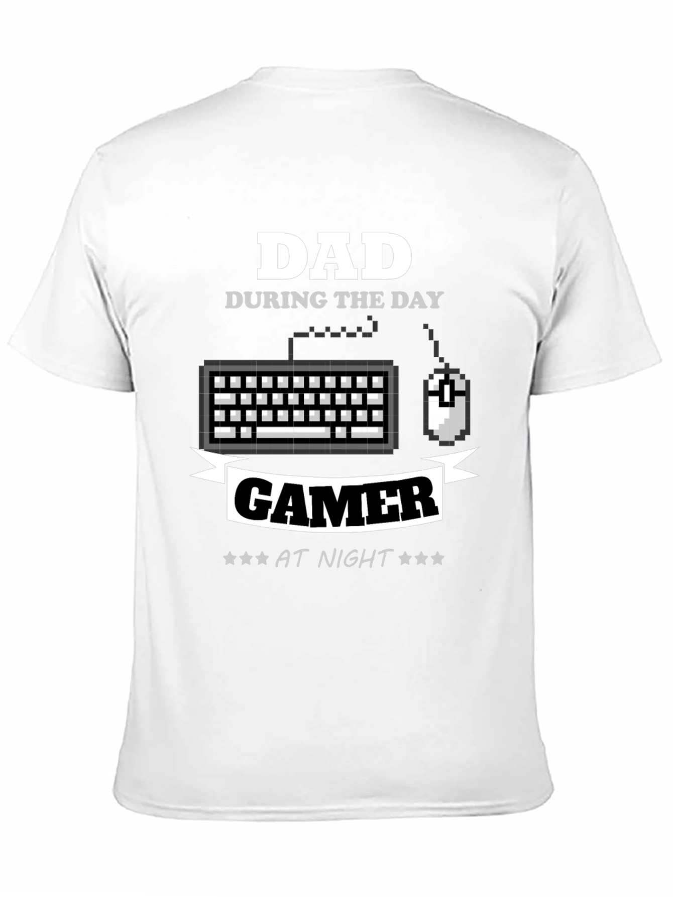 Dad Gamer T-Shirt - Daytime Dad Nighttime Gamer