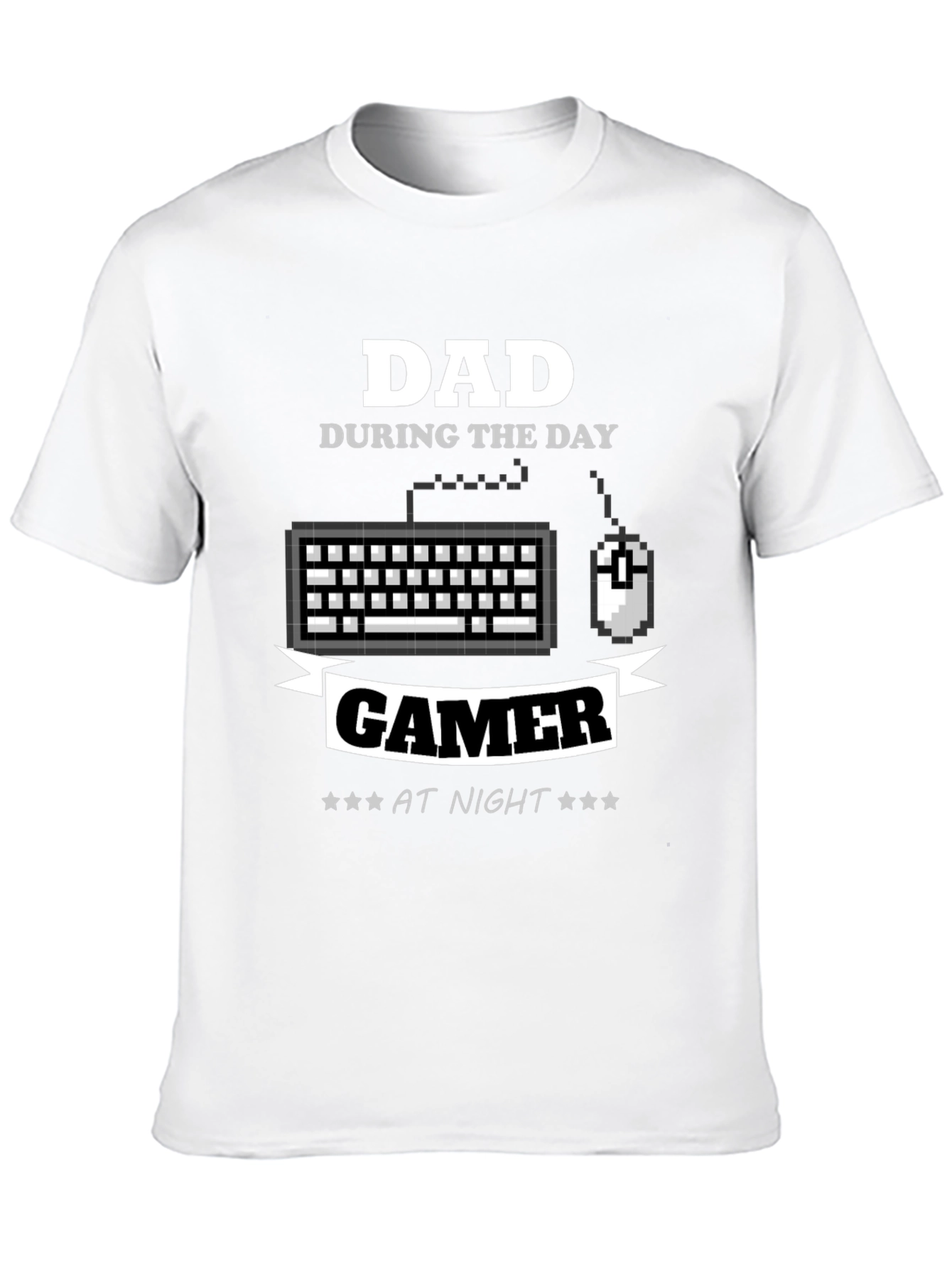 Dad Gamer T-Shirt - Daytime Dad Nighttime Gamer