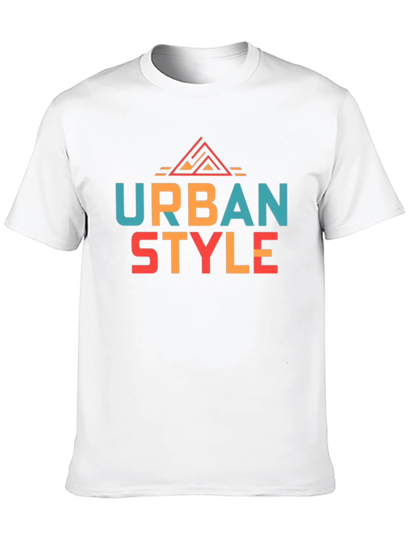 Urban Style Graphic Tee - Modern Black T-Shirt