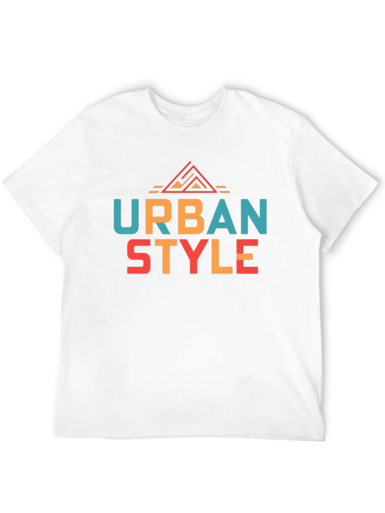 Urban Style Graphic Tee - Modern Black T-Shirt