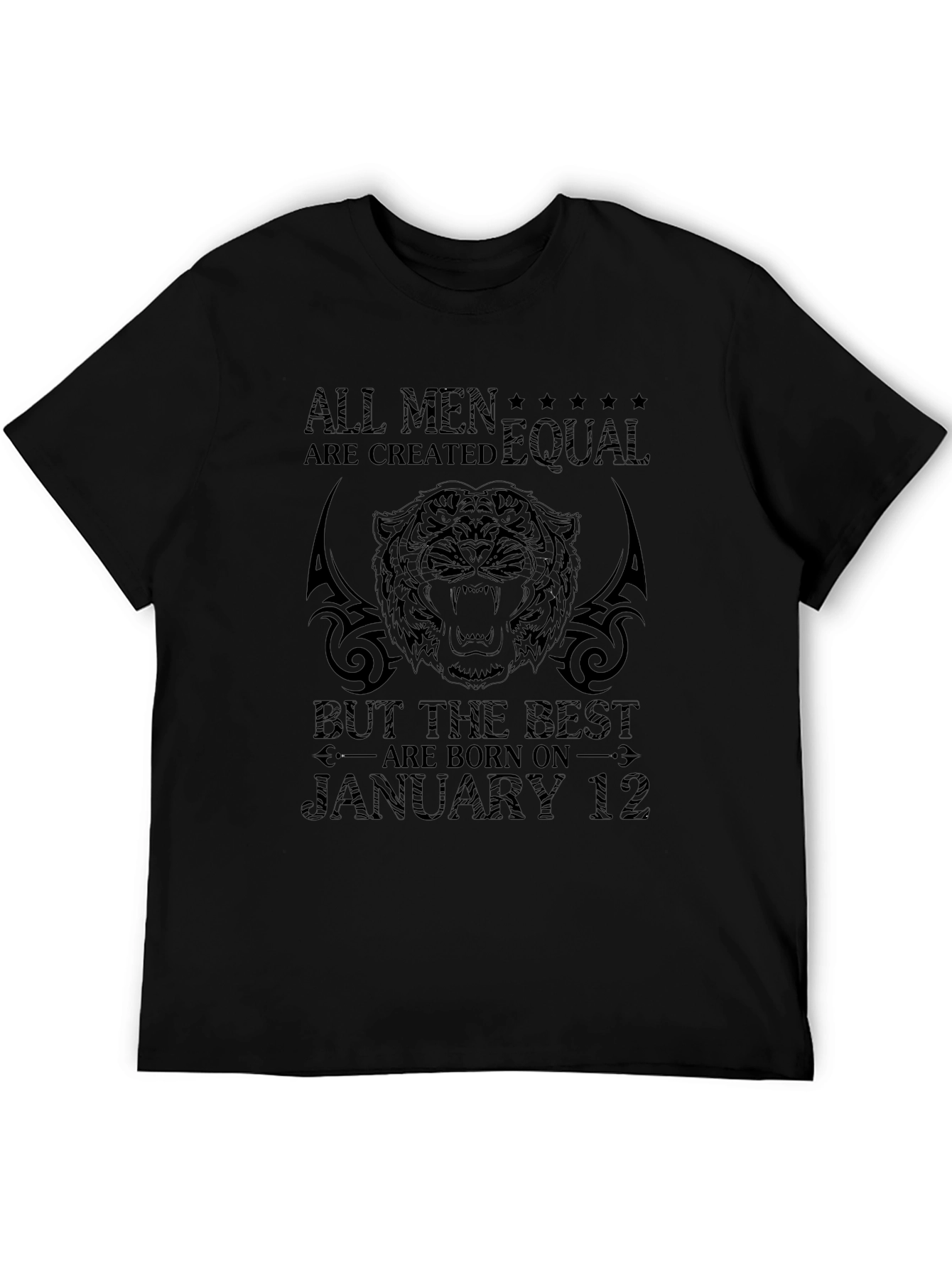 January 12 Tiger Graphic T-Shirt