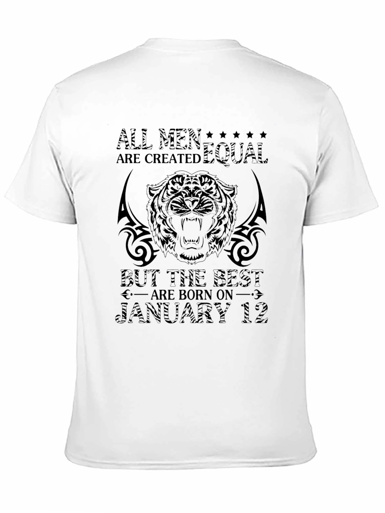 January 12 Tiger Graphic T-Shirt