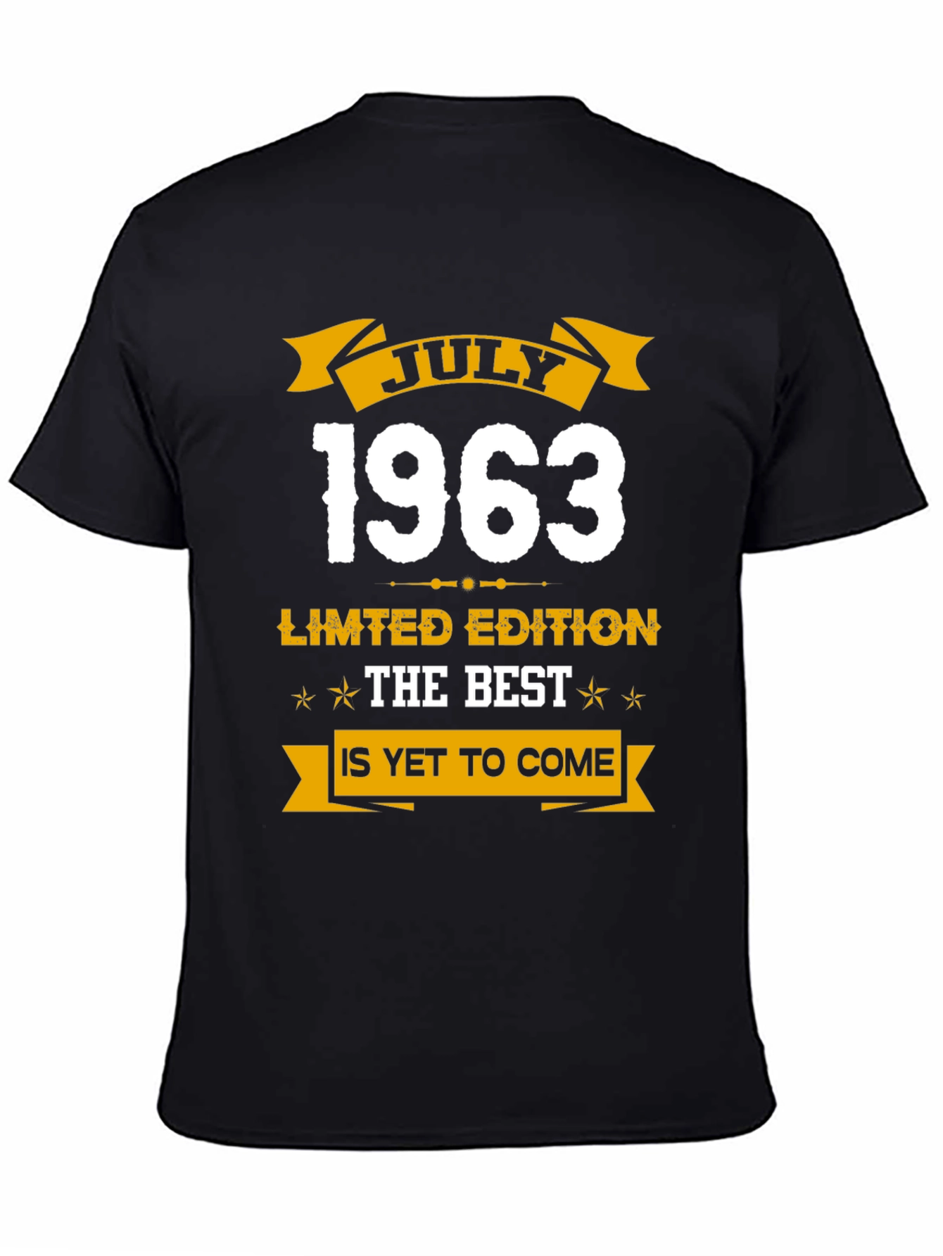 July 1963 Limited Edition T-Shirt - Birthday Gift