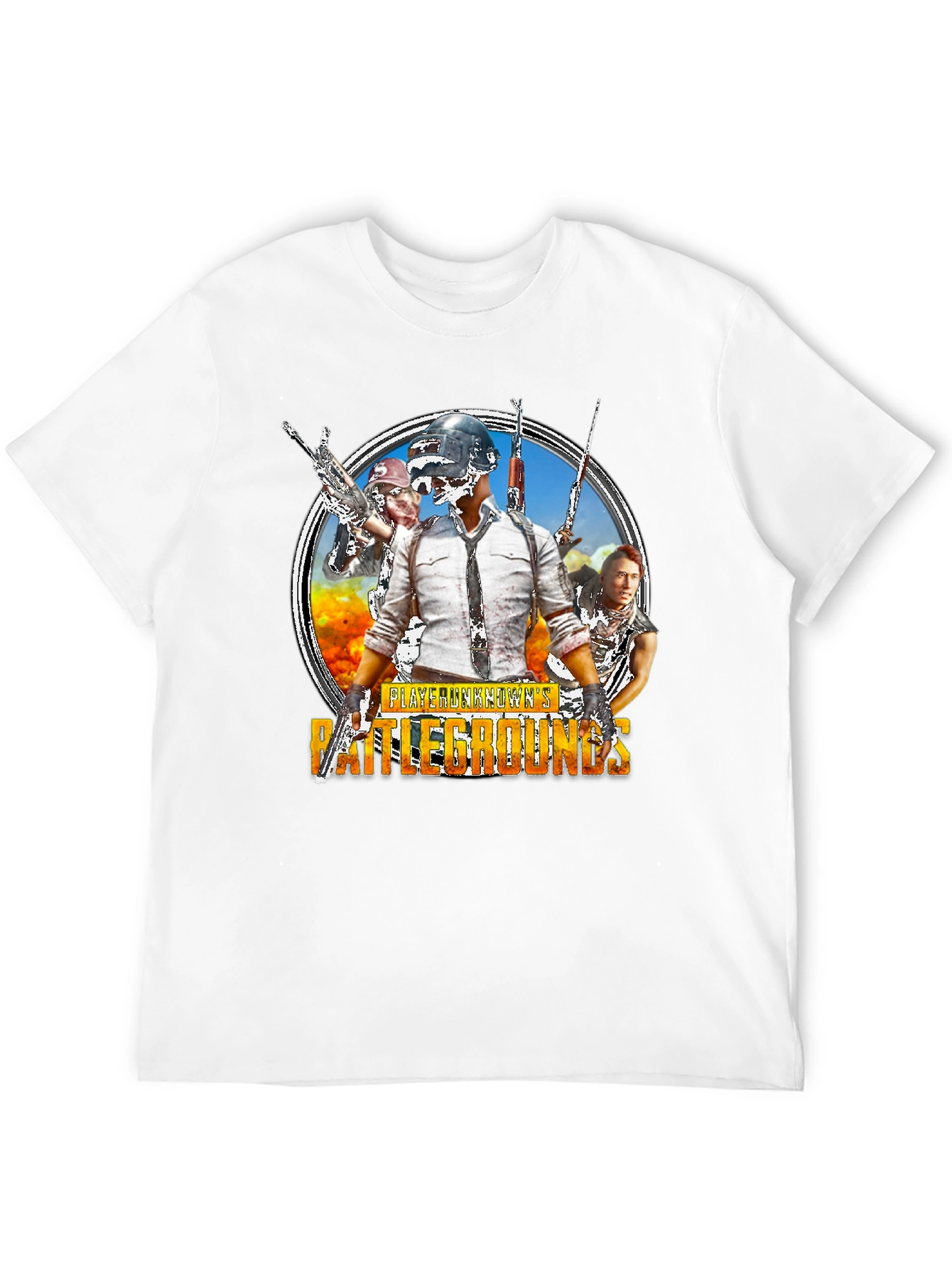 PUBG Battlegrounds Black T-Shirt