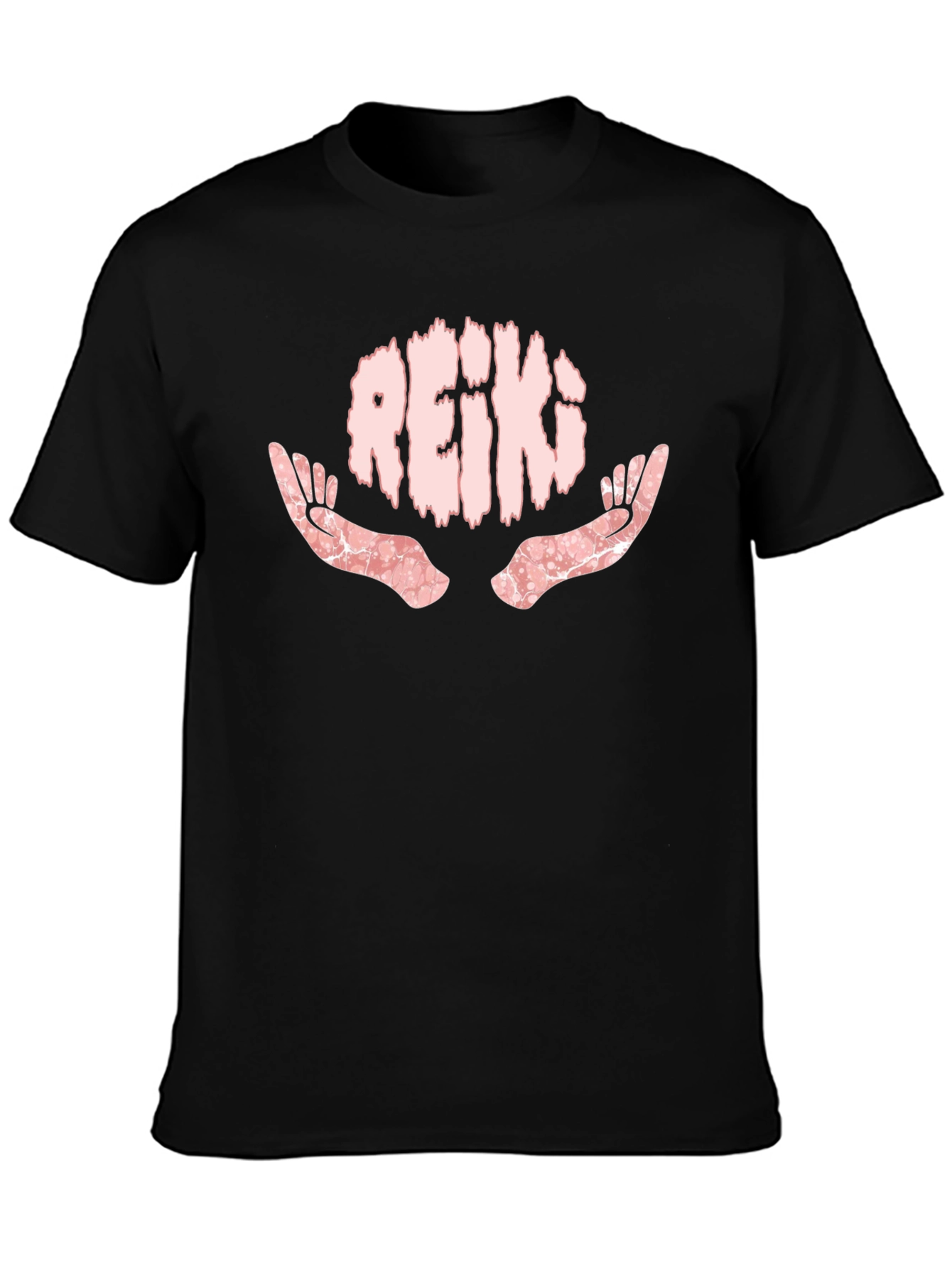 Reiki Hands Graphic T-Shirt - Energy Healing