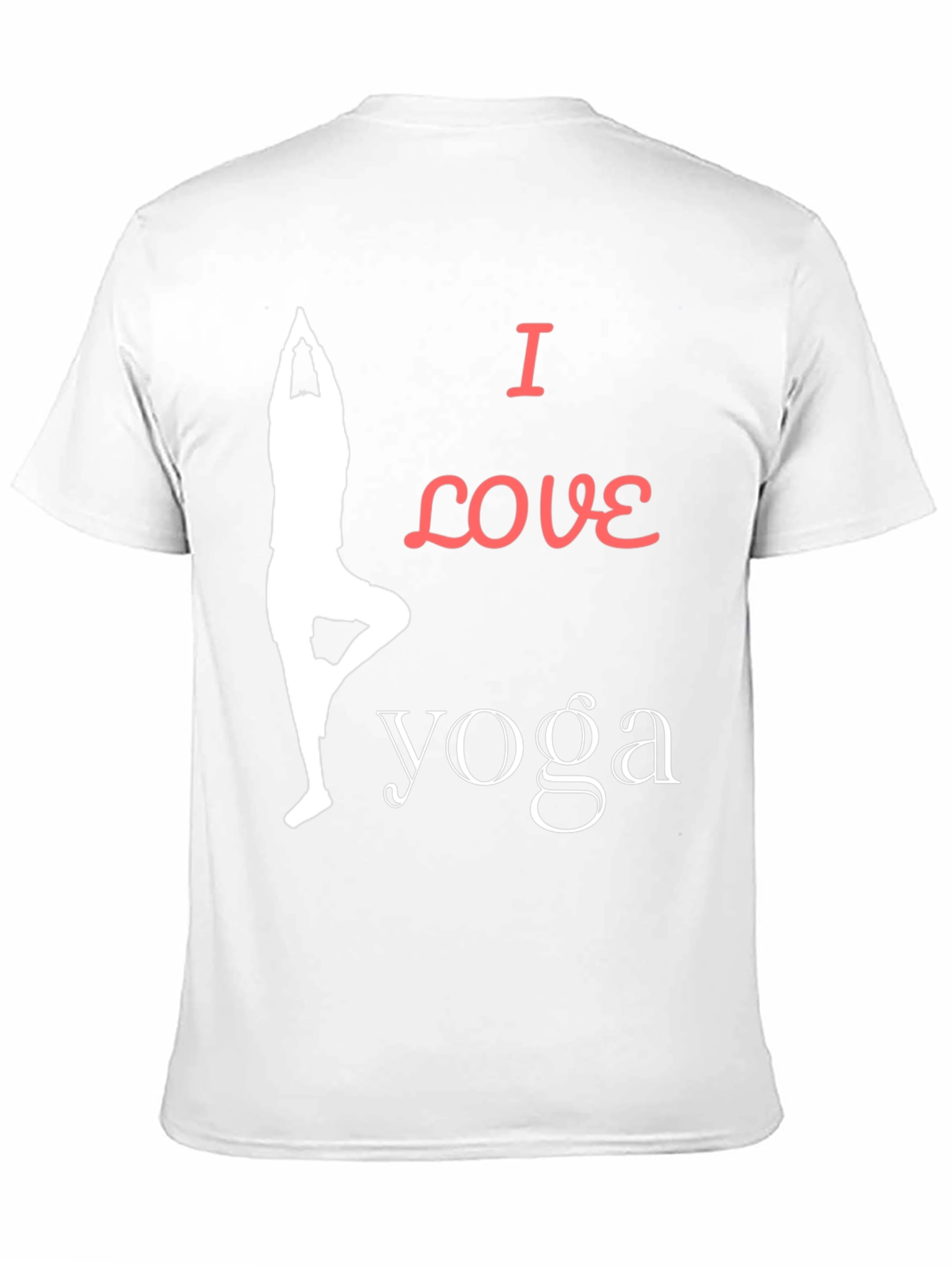 I Love Yoga Graphic T-Shirt