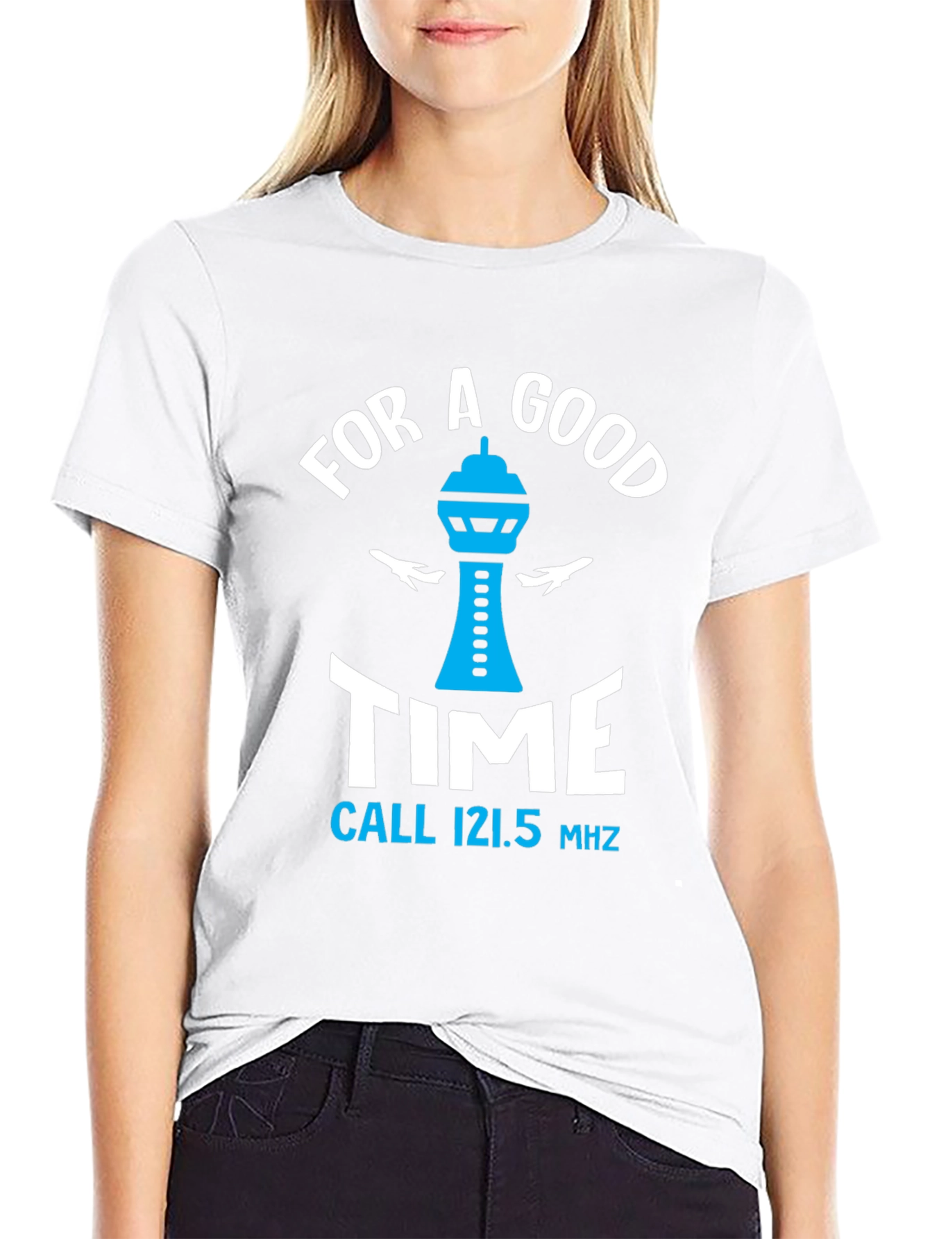 For A Good Time Aviation T-Shirt