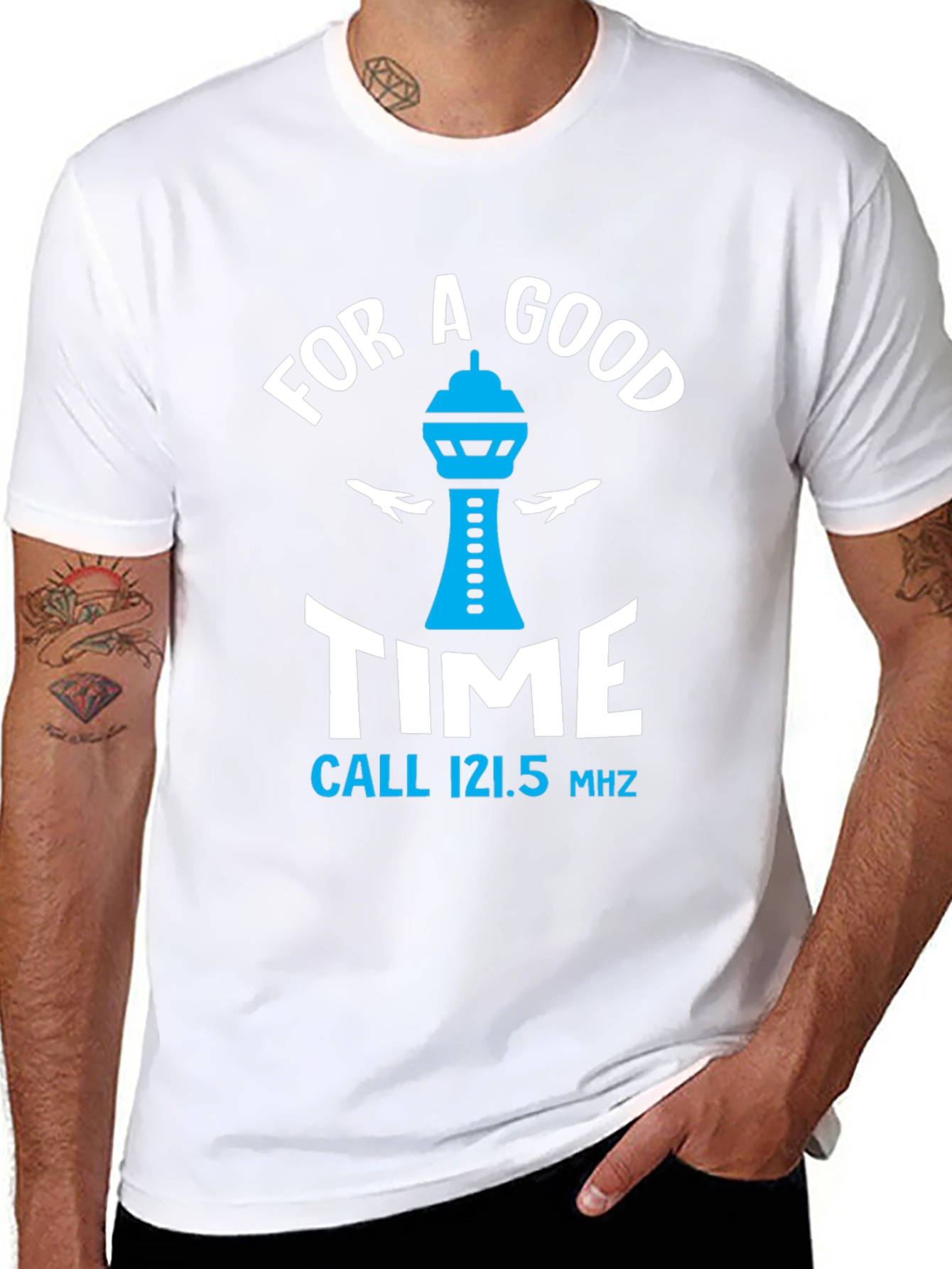 For A Good Time Aviation T-Shirt