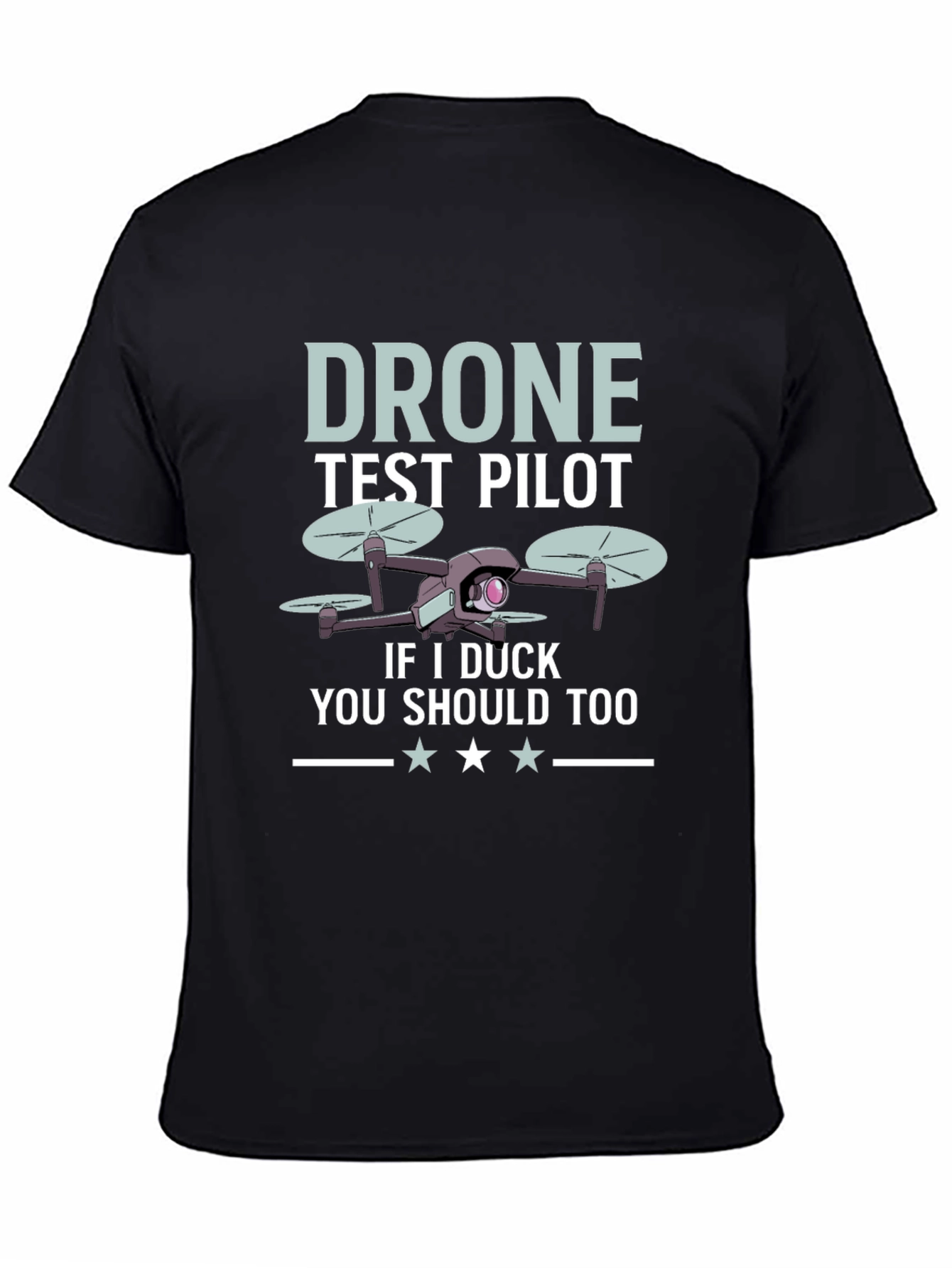 Drone Test Pilot Graphic Tee - Funny Hobbyist Shirt